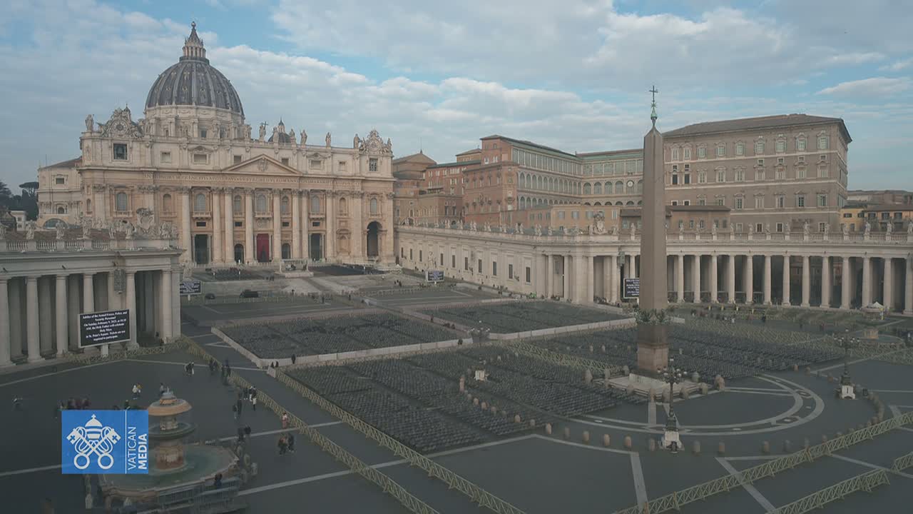 Vatican City State (Holy See) Square Live Cam - Citta del Vaticano, Vatican