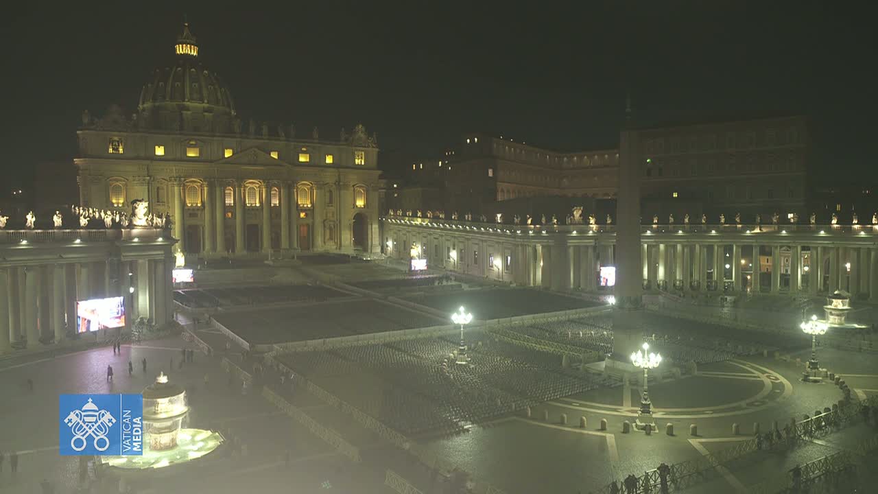 Vatican City State (Holy See) Square Live Cam - Citta del Vaticano, Vatican