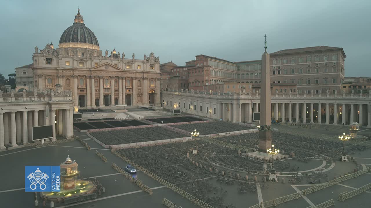Vatican City State (Holy See) Square Live Cam - Citta del Vaticano, Vatican