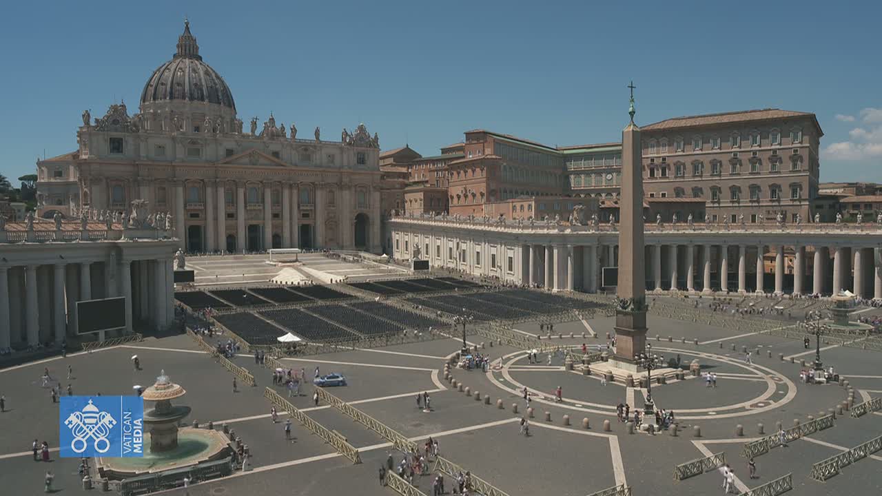 Vatican City State (Holy See) Square Live Cam - Citta del Vaticano, Vatican