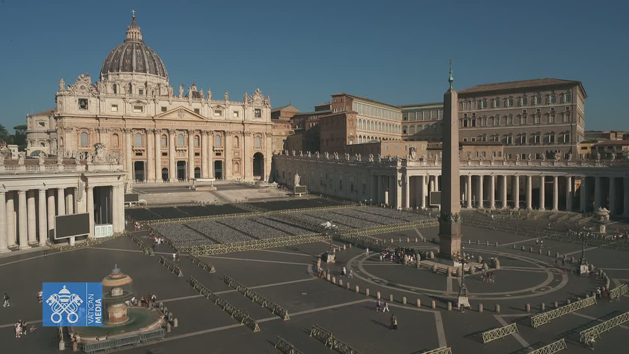 Vatican City State (Holy See) Square Live Cam - Citta del Vaticano, Vatican