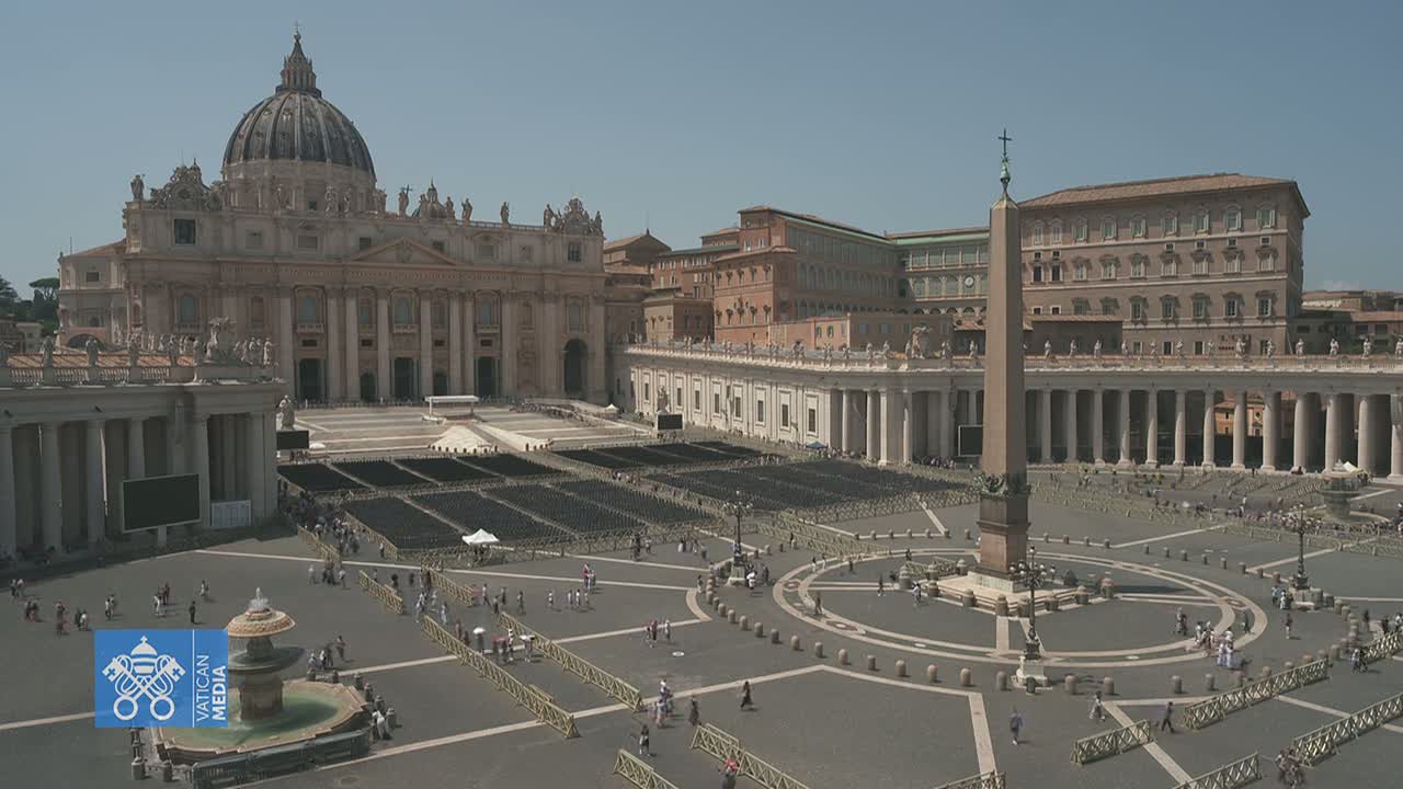Vatican City State (Holy See) Square Live Cam - Citta del Vaticano, Vatican