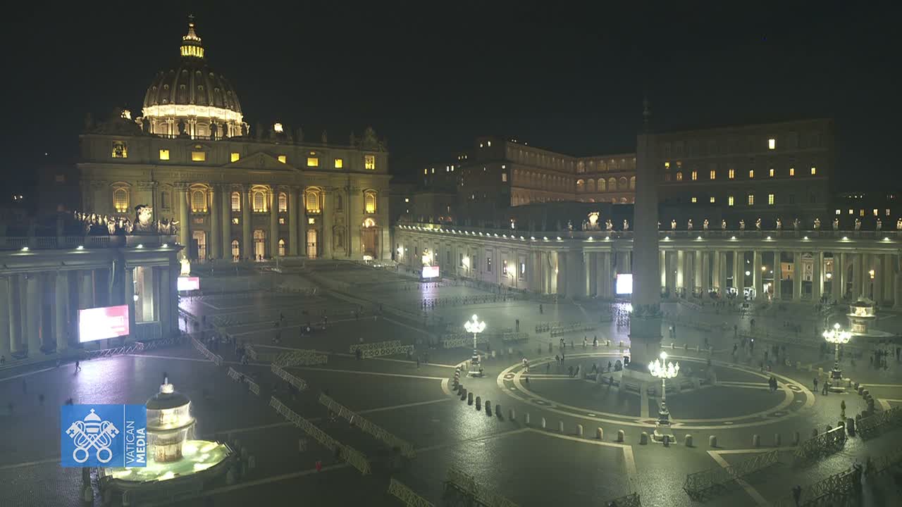 Vatican City State (Holy See) Square Live Cam - Citta del Vaticano, Vatican