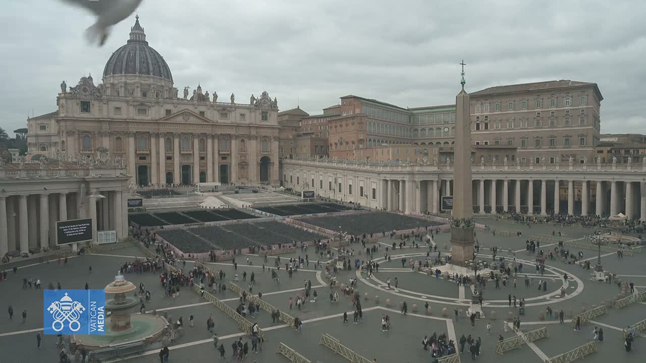 Vatican City State (Holy See) Square Live Cam - Citta del Vaticano, Vatican