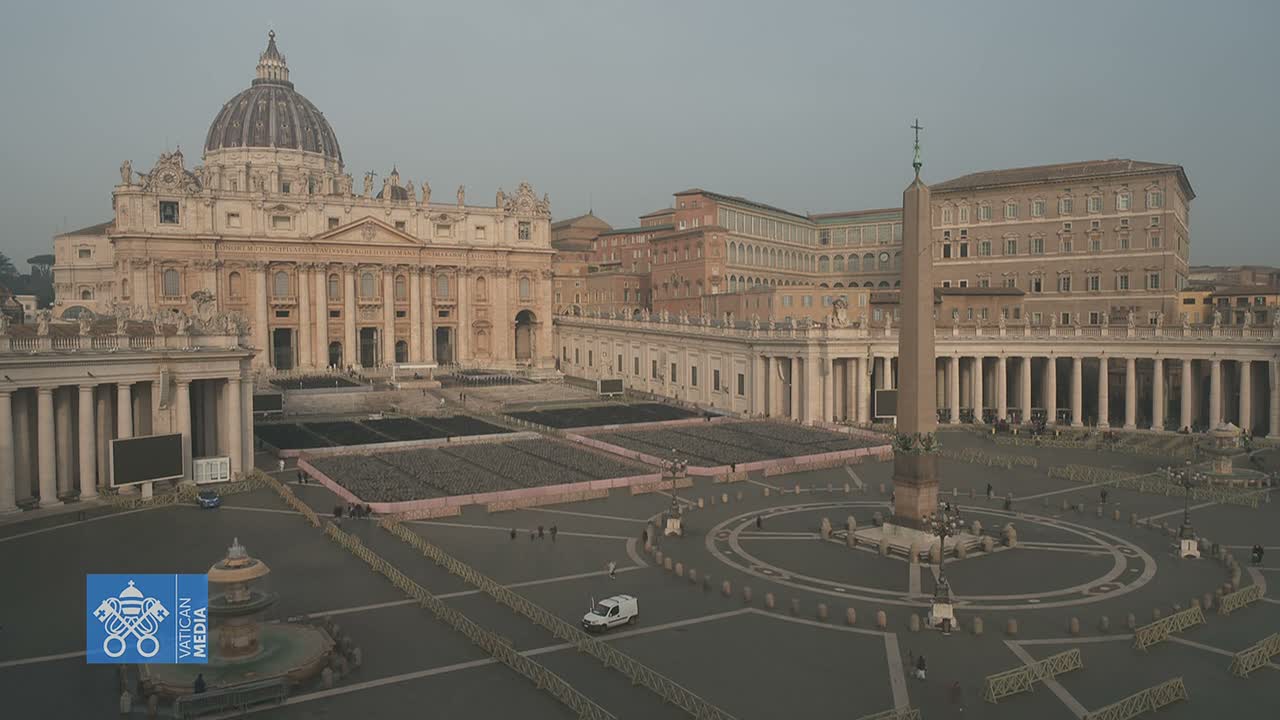 Vatican City State (Holy See) Square Live Cam - Citta del Vaticano, Vatican