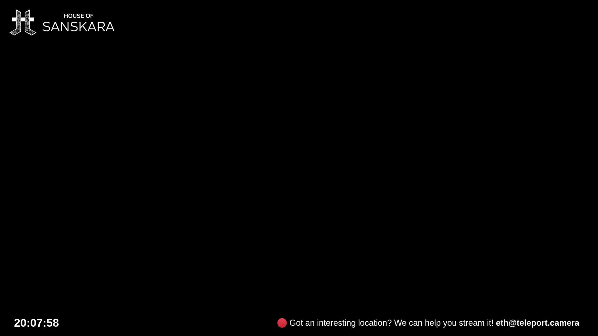 Haad Rin Beach from House of Sanskara Live Cam · Koh Pha Ngan, Surat Thani, Thailand 