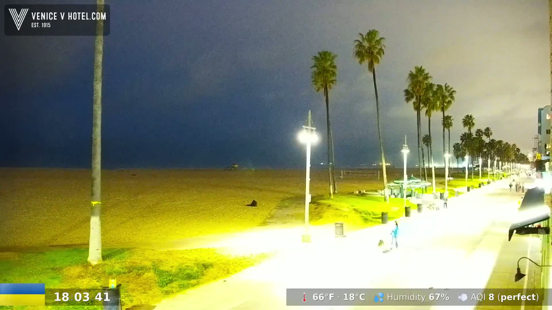 Venice Beach Live Cam - Los Angeles, California, USA