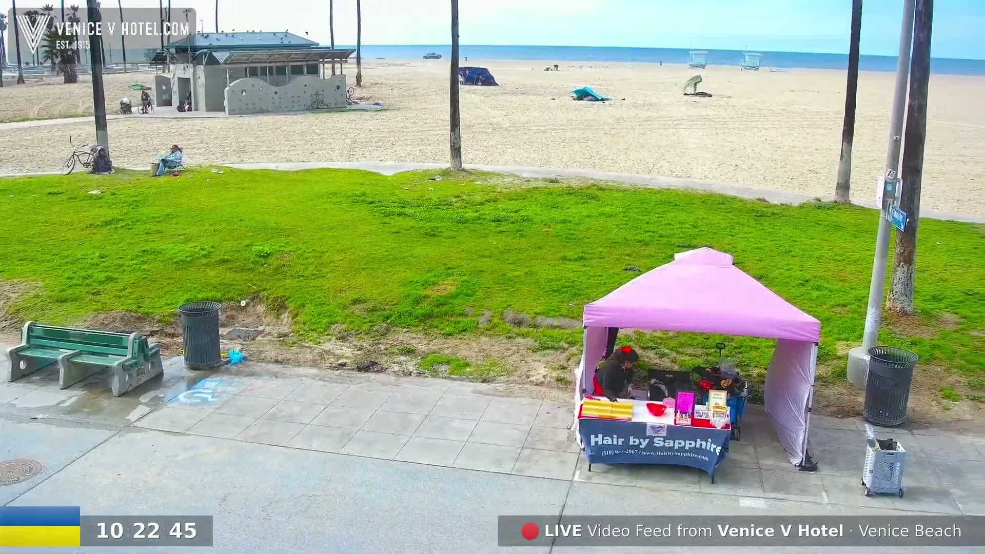 Venice Beach Live Cam - Los Angeles, California, USA