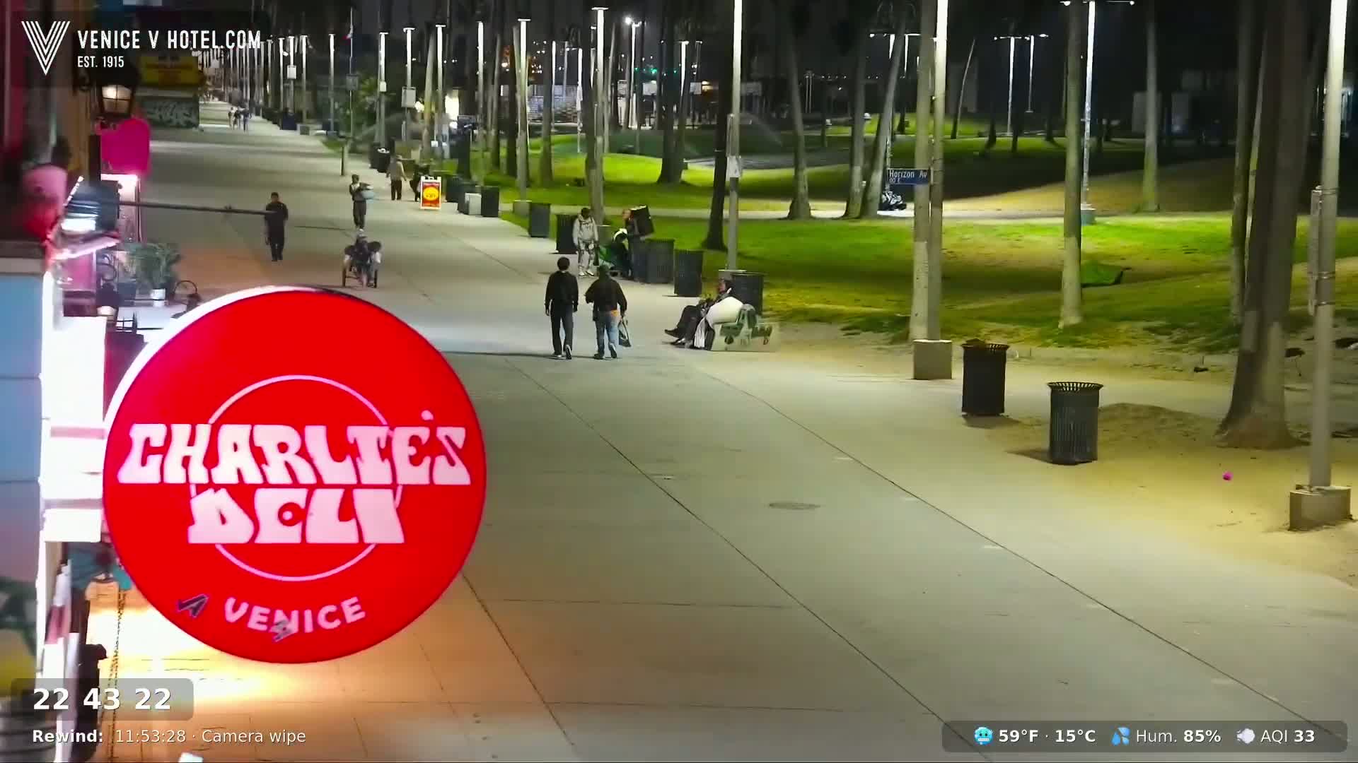 Venice Beach Live Cam - Los Angeles, California, USA