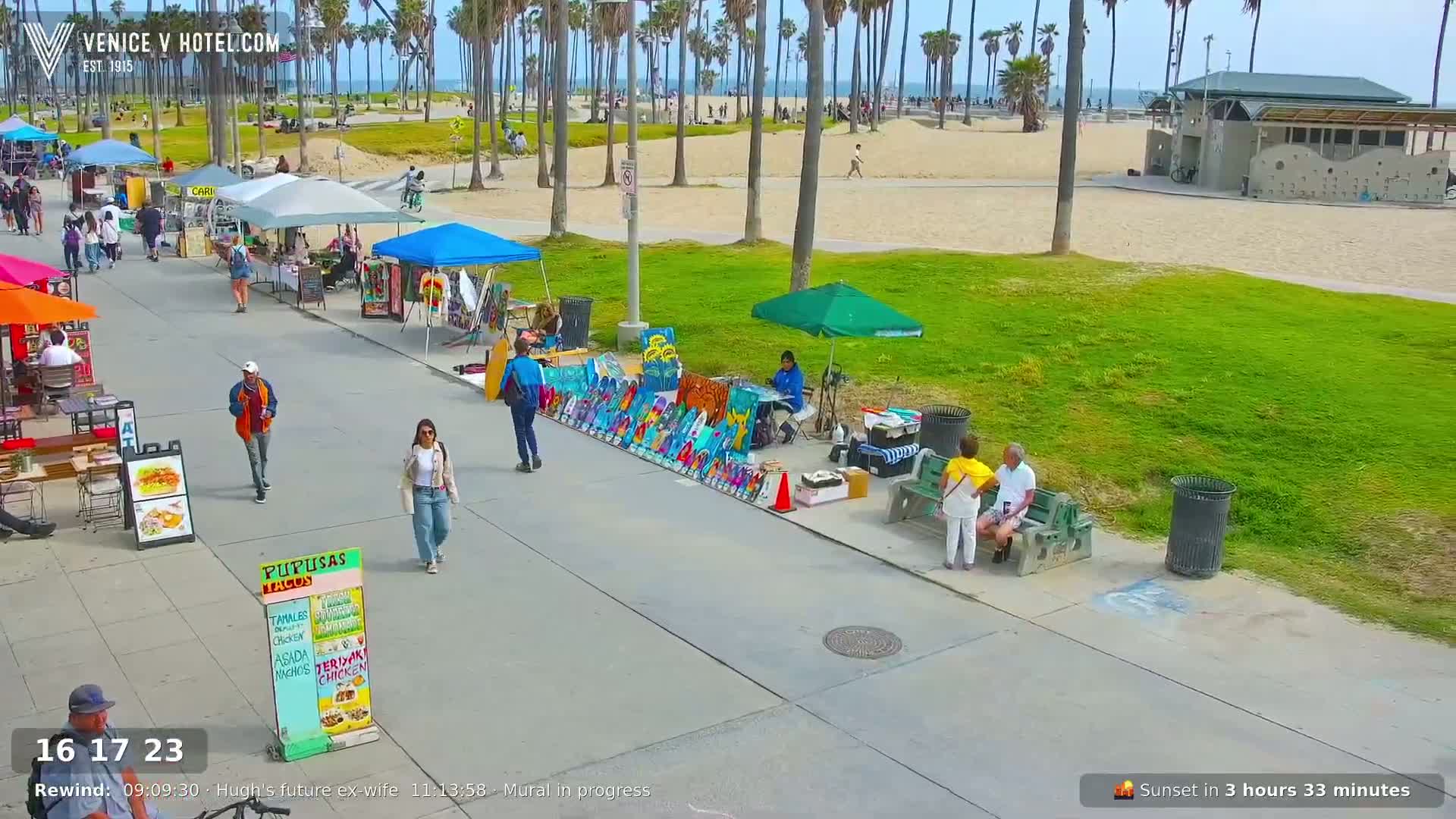 Venice Beach Live Cam - Los Angeles, California, USA