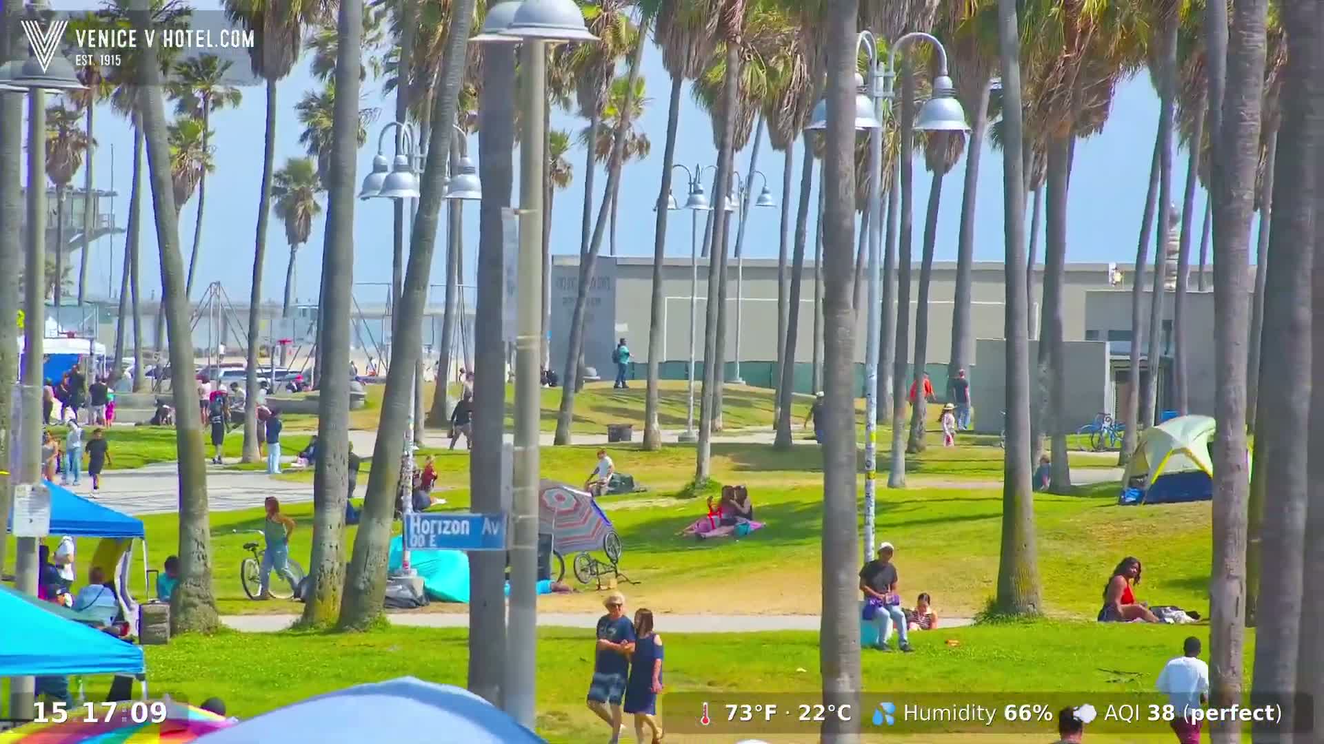 Venice Beach Live Cam - Los Angeles, California, USA
