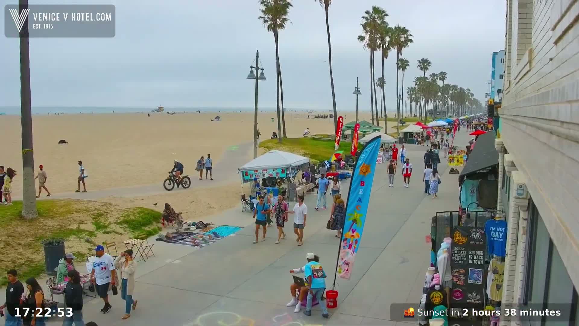 Venice Beach Live Cam - Los Angeles, California, USA