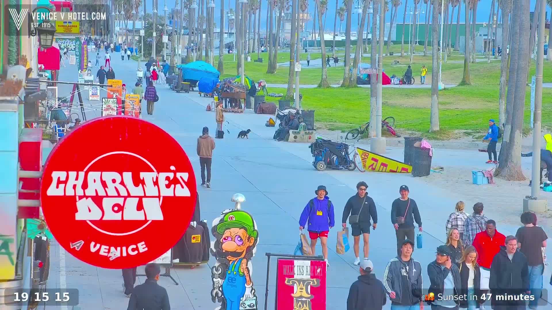 Venice Beach Live Cam - Los Angeles, California, USA