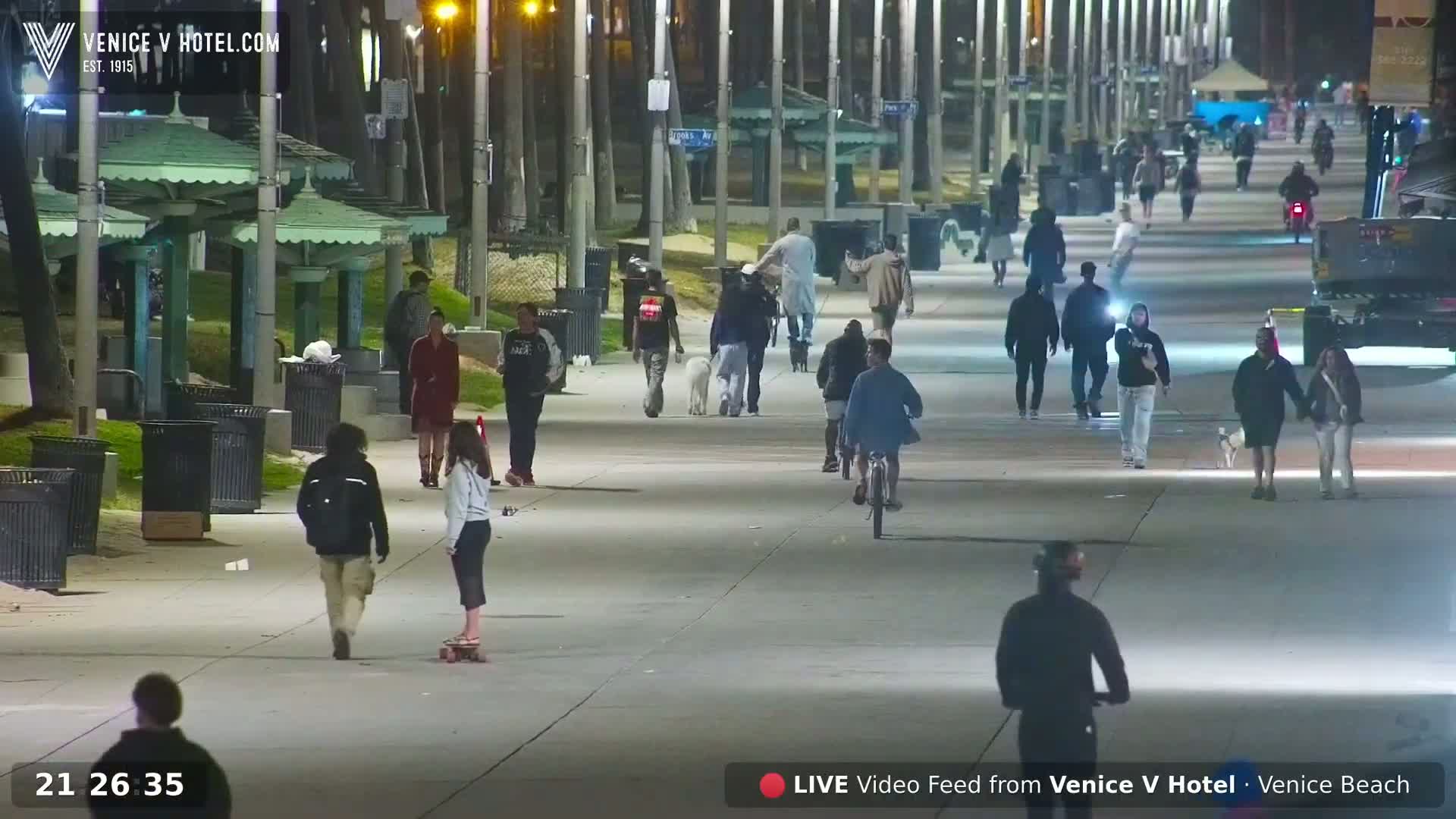 Venice Beach Live Cam - Los Angeles, California, USA