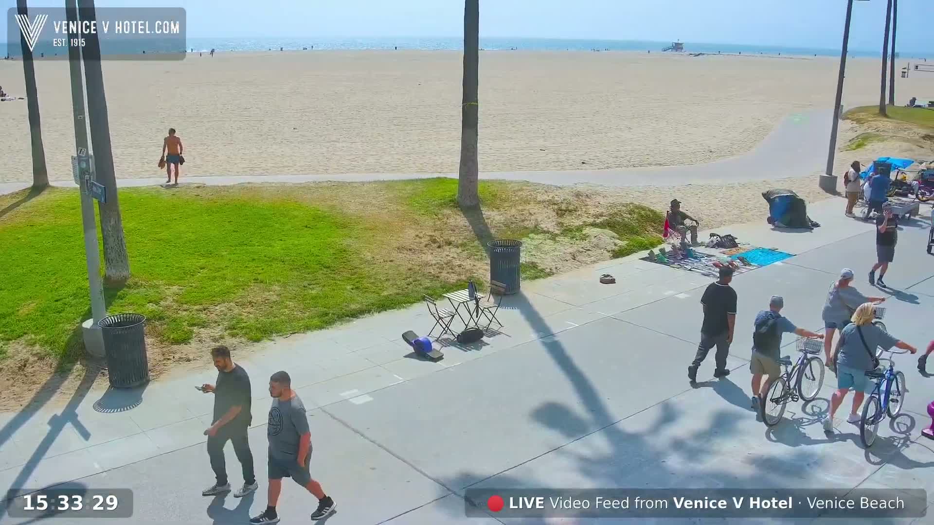 Venice Beach Live Cam - Los Angeles, California, USA
