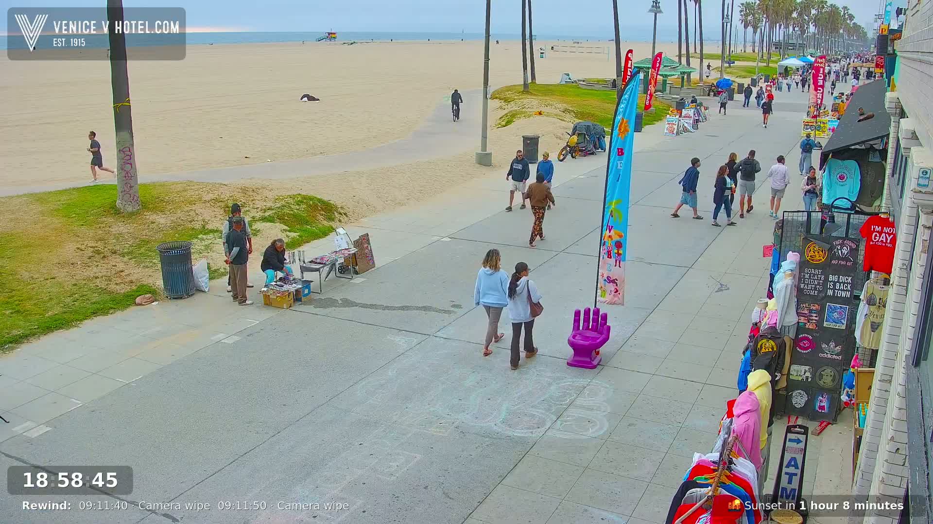 Venice Beach Live Cam - Los Angeles, California, USA