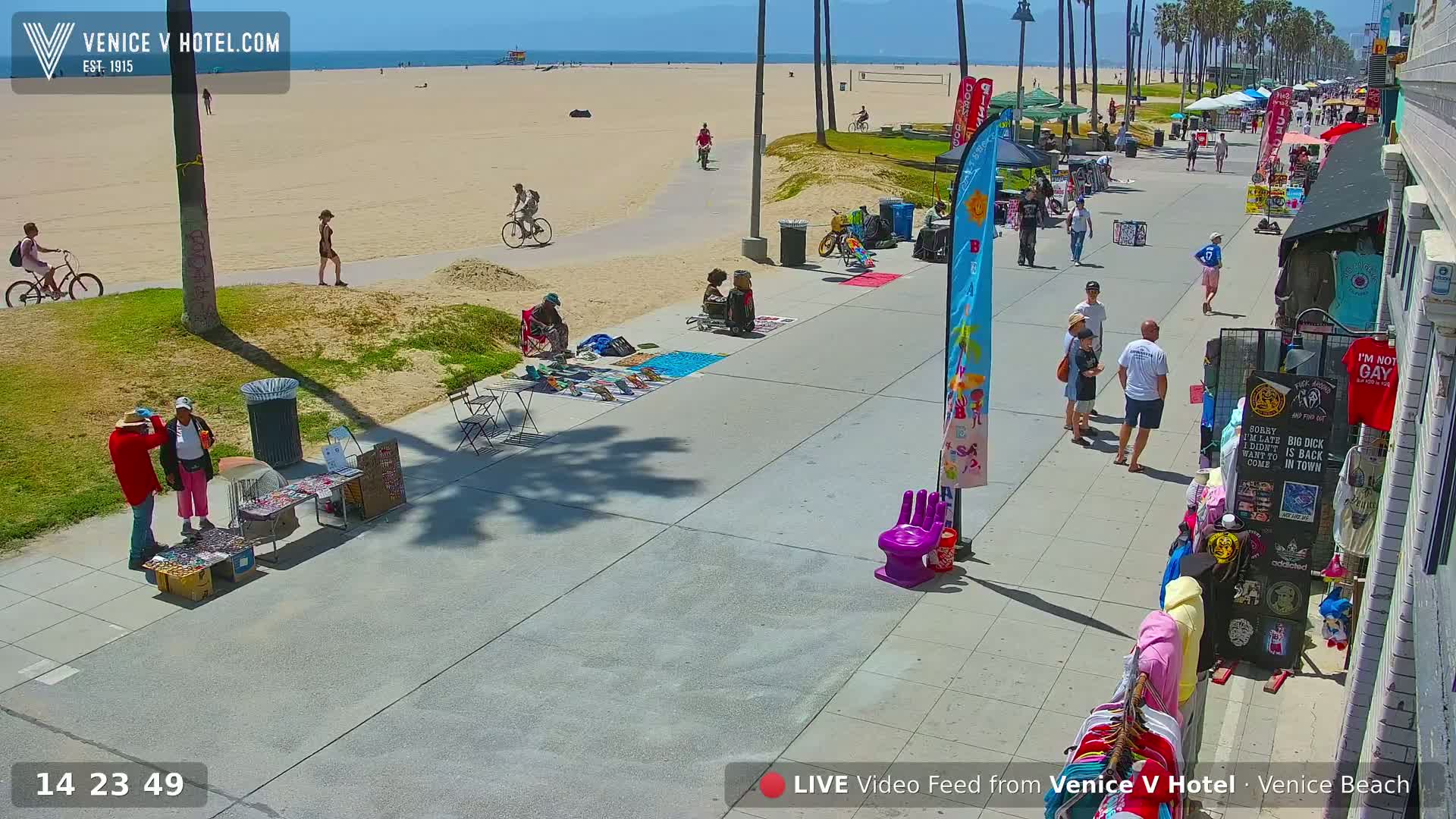 Venice Beach Live Cam - Los Angeles, California, USA
