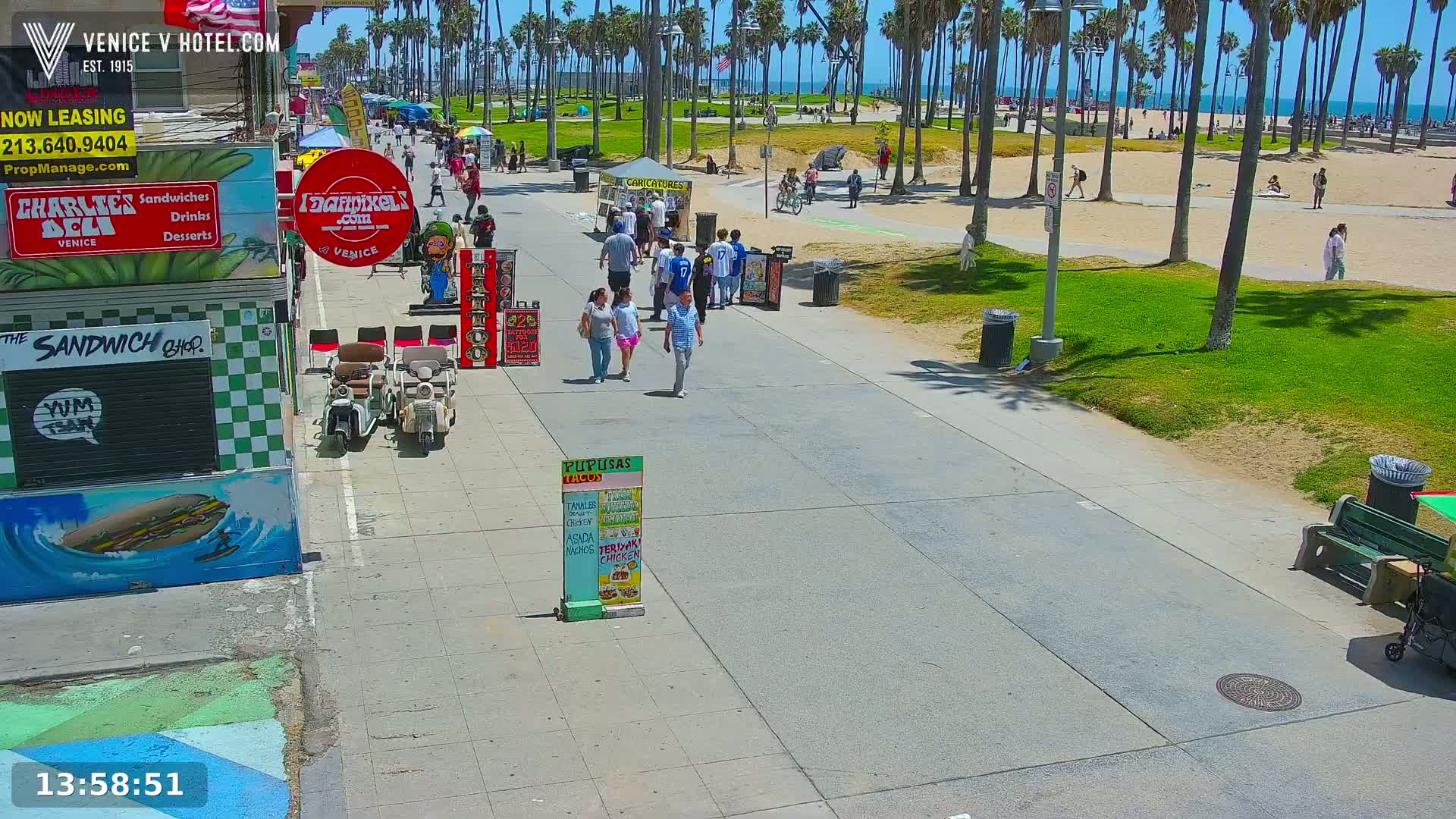 Venice Beach Live Cam - Los Angeles, California, USA