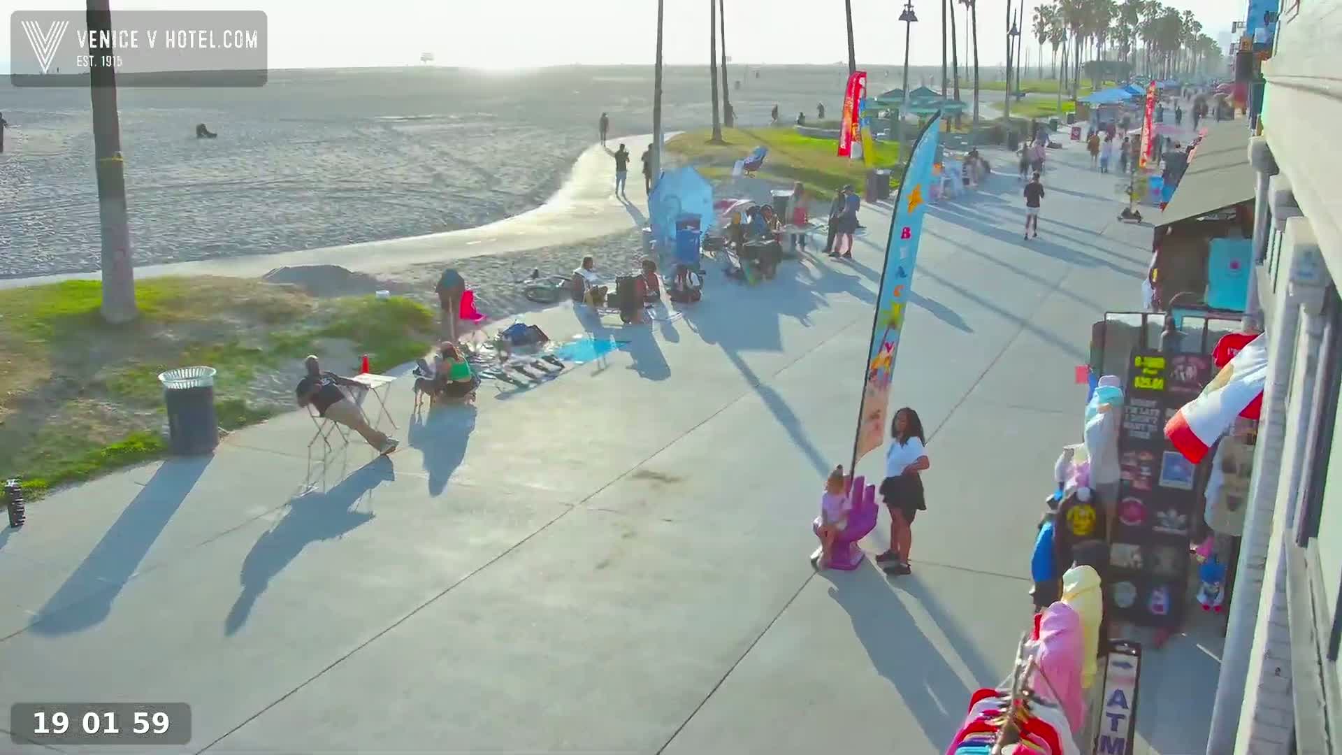 Venice Beach Live Cam - Los Angeles, California, USA