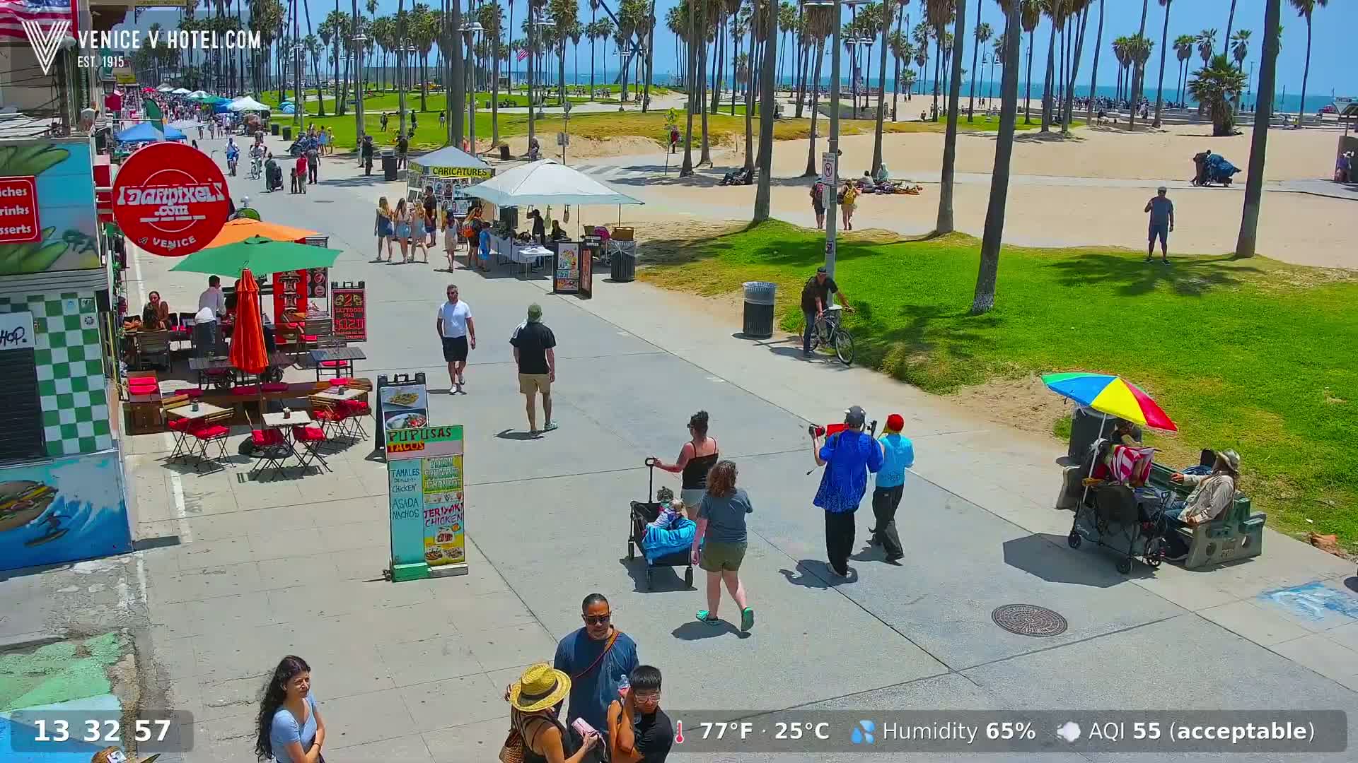 Venice Beach Live Cam - Los Angeles, California, USA