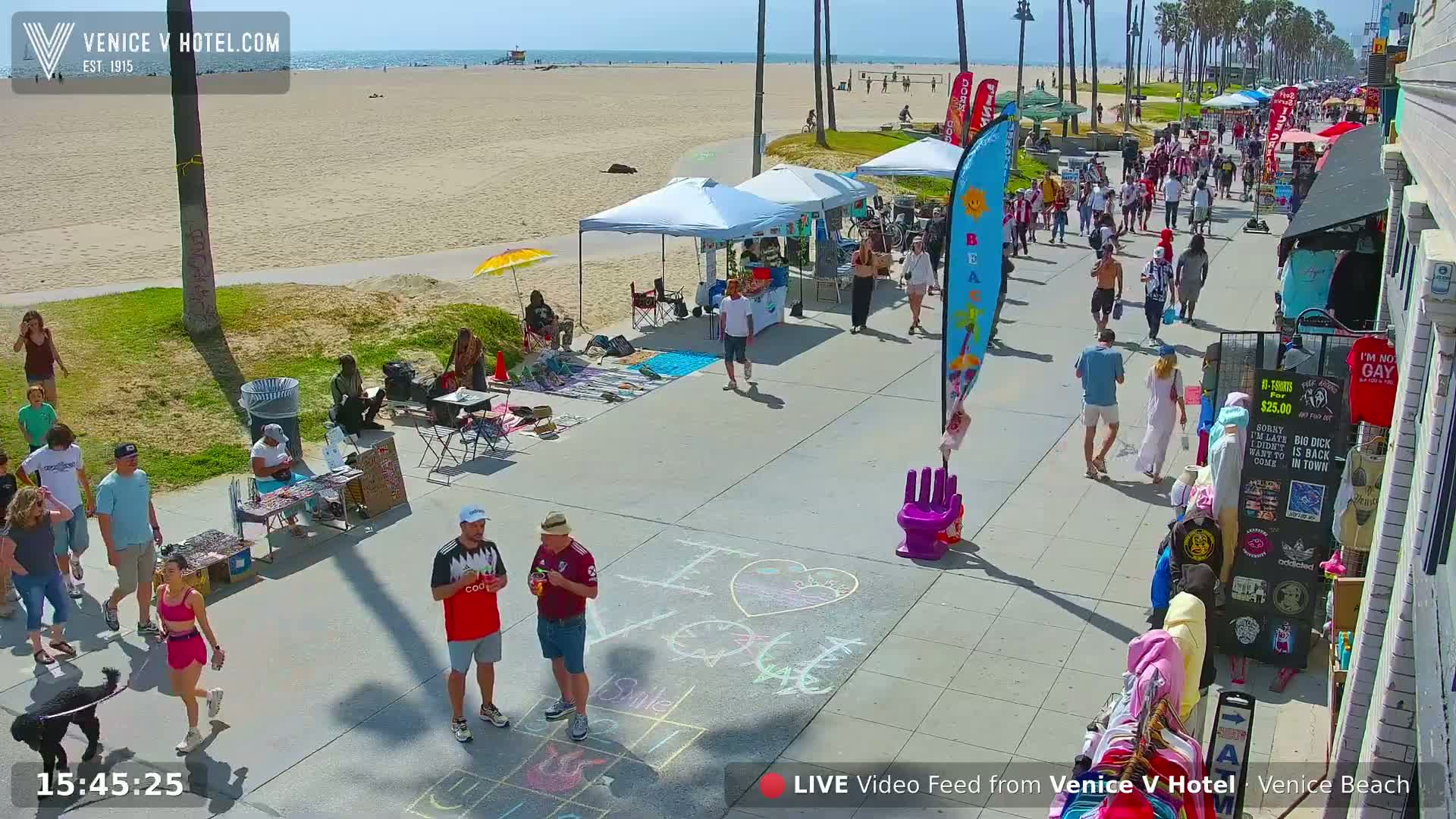 Venice Beach Live Cam - Los Angeles, California, USA