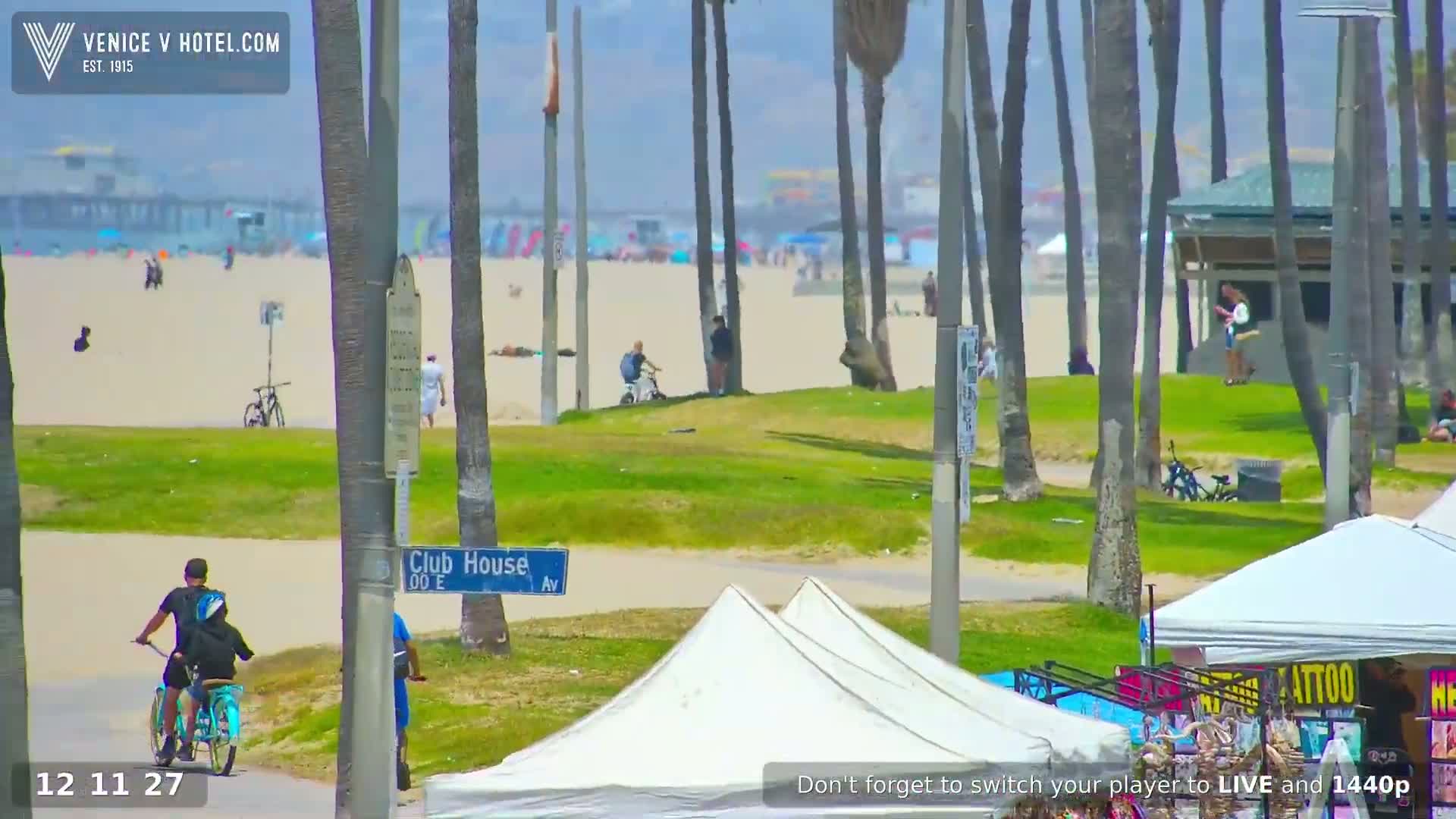 Venice Beach Live Cam - Los Angeles, California, USA