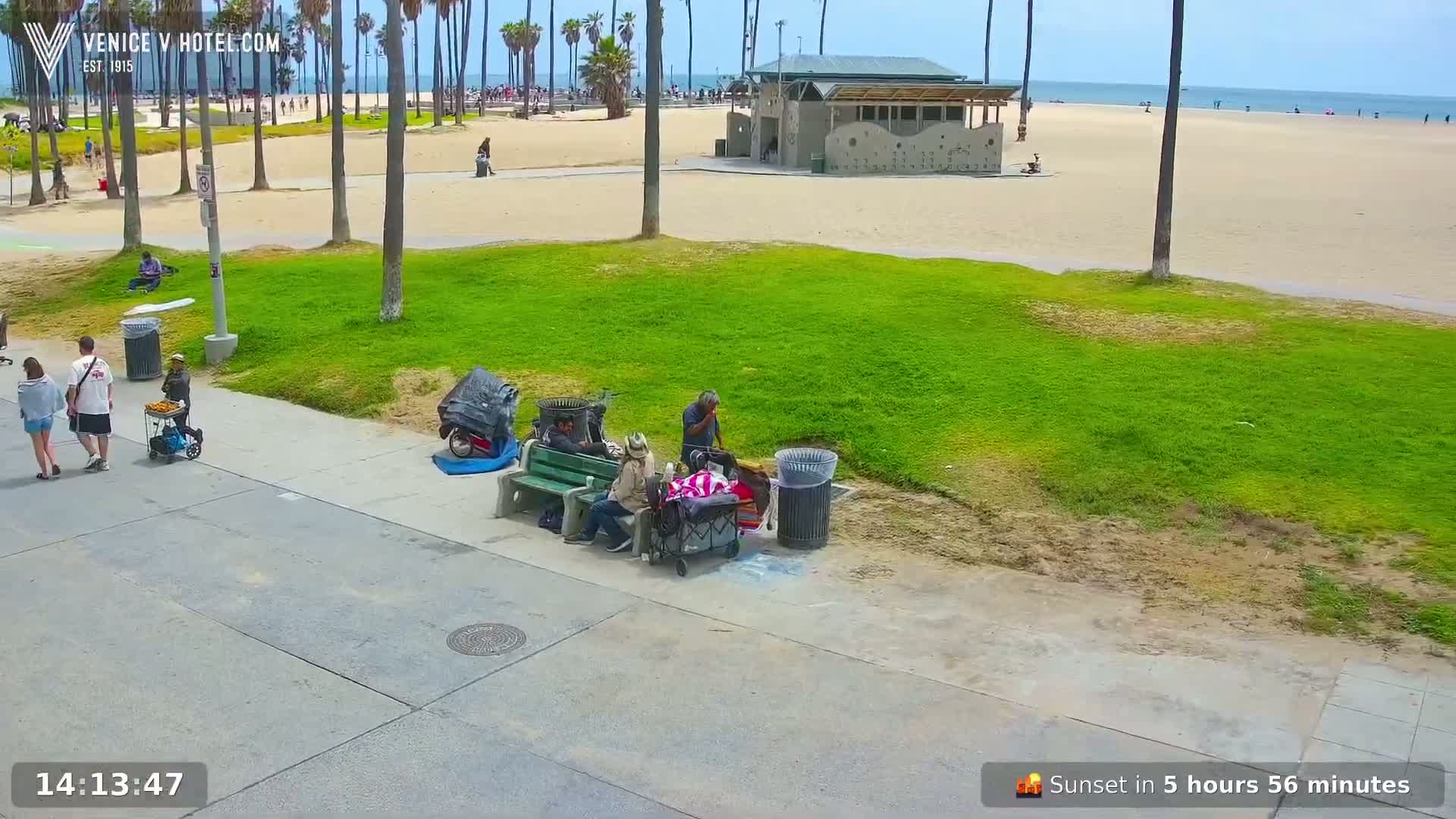 Venice Beach Live Cam - Los Angeles, California, USA