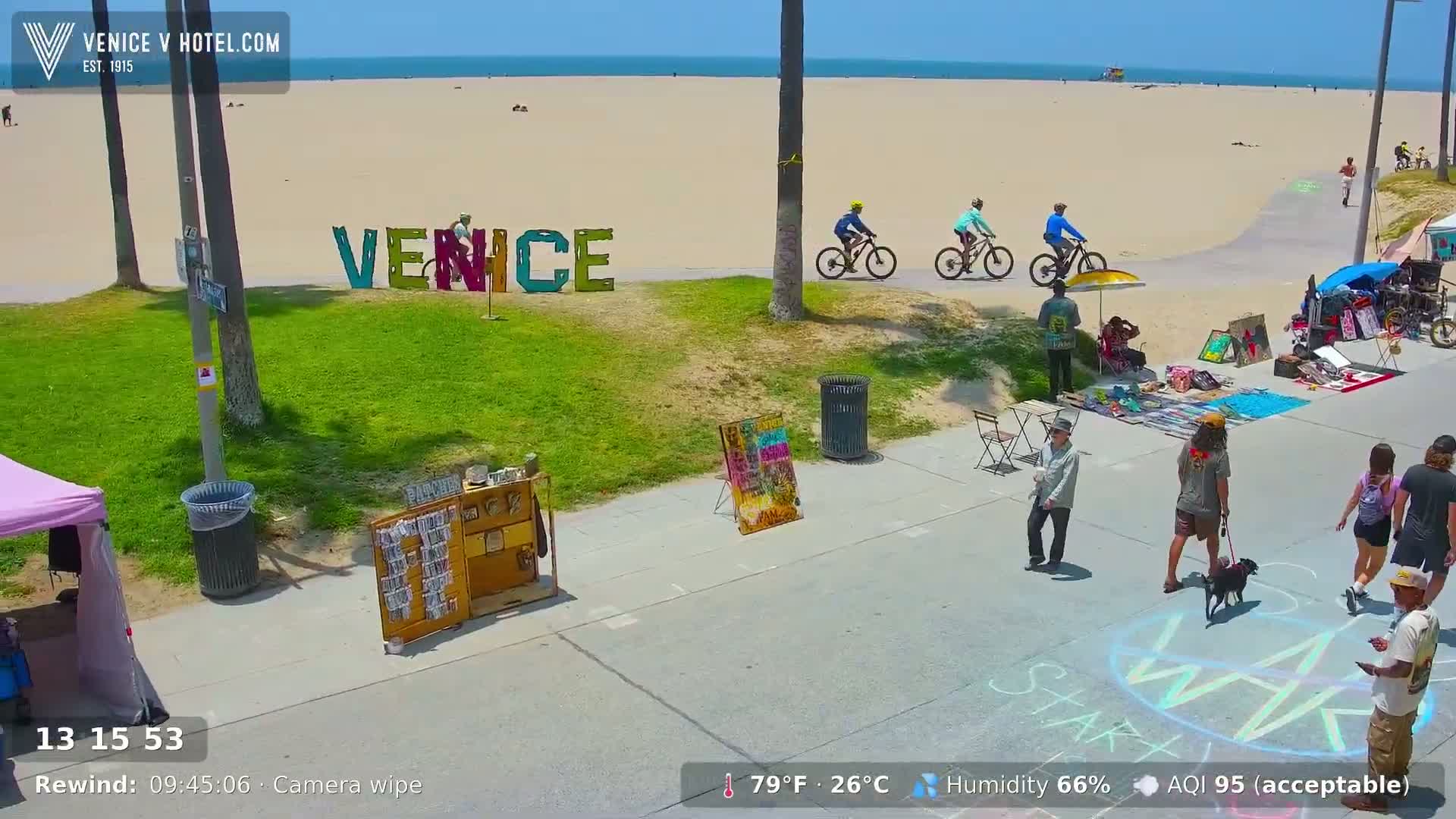 Venice Beach Live Cam - Los Angeles, California, USA