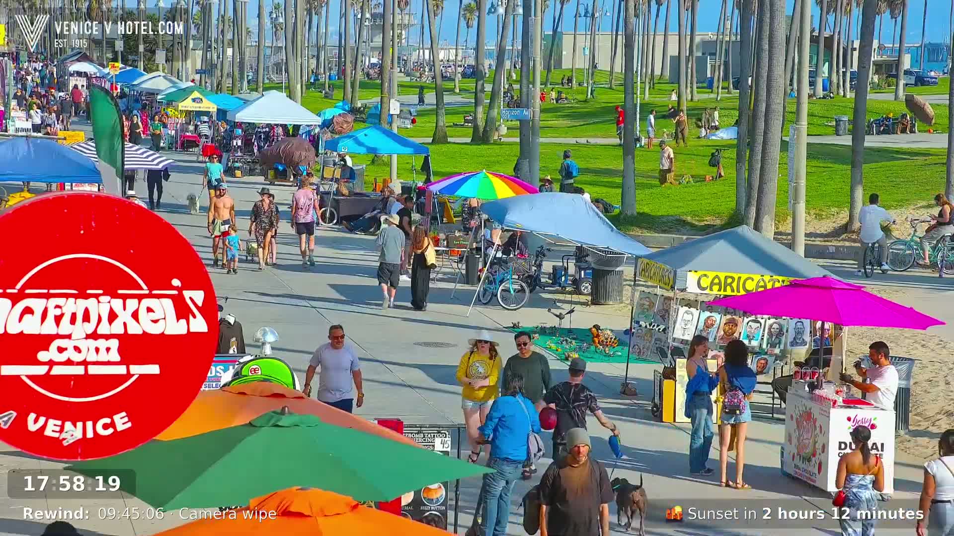 Venice Beach Live Cam - Los Angeles, California, USA