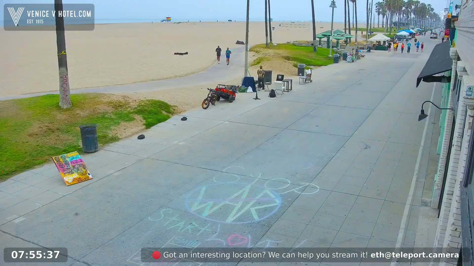 Venice Beach Live Cam - Los Angeles, California, USA