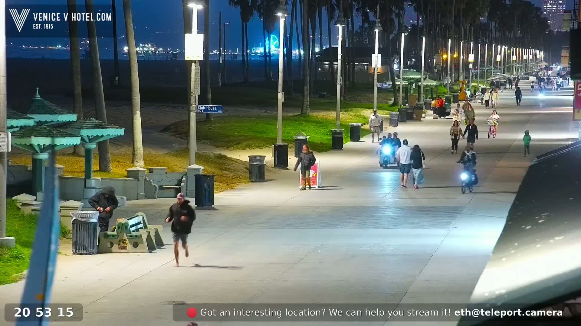 Venice Beach Live Cam - Los Angeles, California, USA