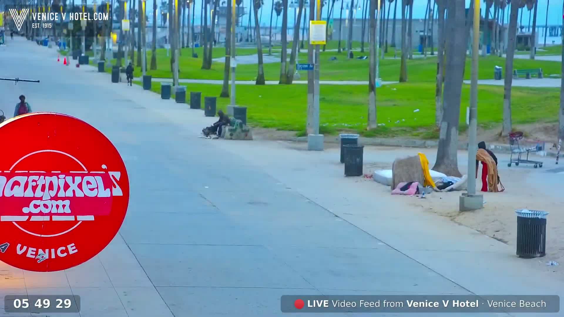 Venice Beach Live Cam - Los Angeles, California, USA