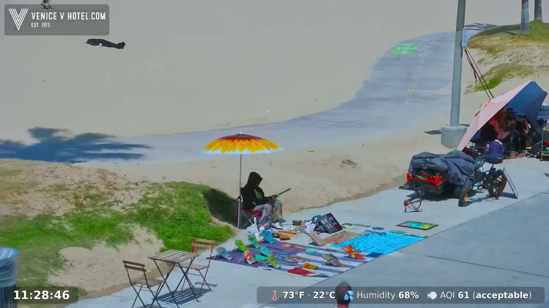 Venice Beach Live Cam - Los Angeles, California, USA