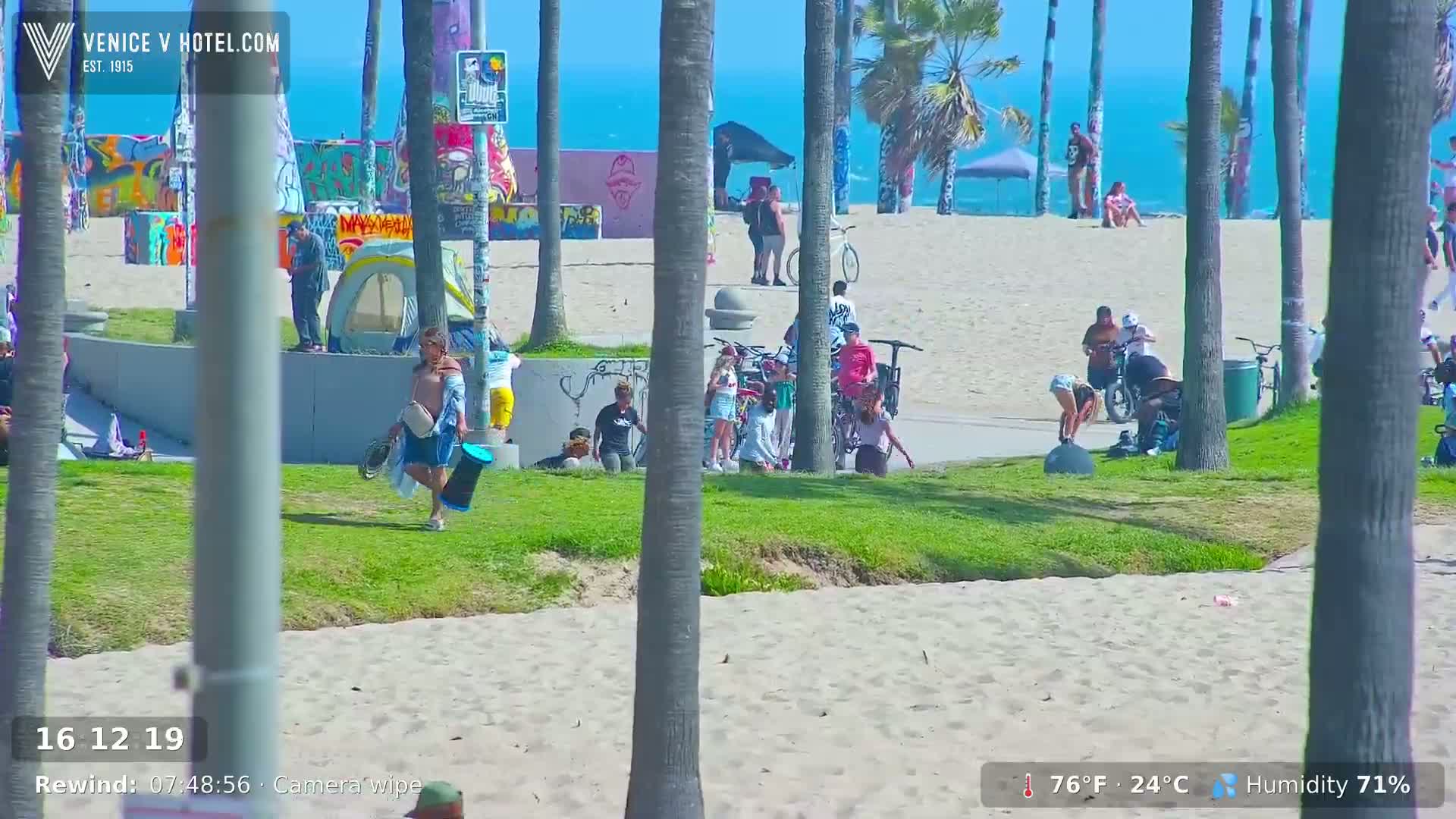 Venice Beach Live Cam - Los Angeles, California, USA