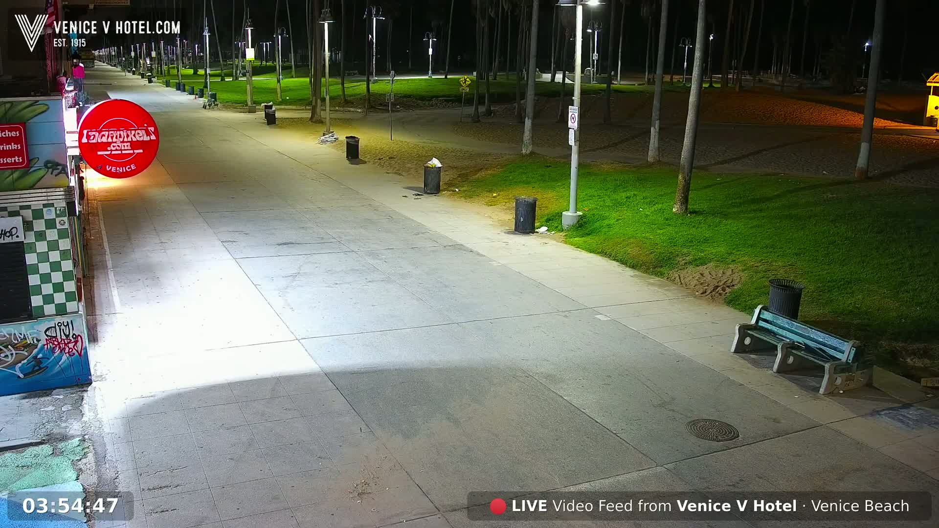 Venice Beach Live Cam - Los Angeles, California, USA