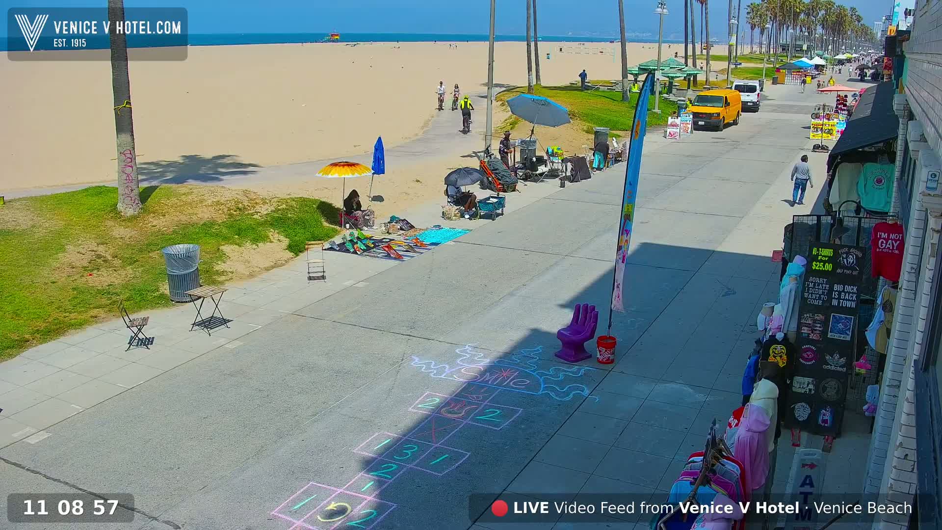 Venice Beach Live Cam - Los Angeles, California, USA