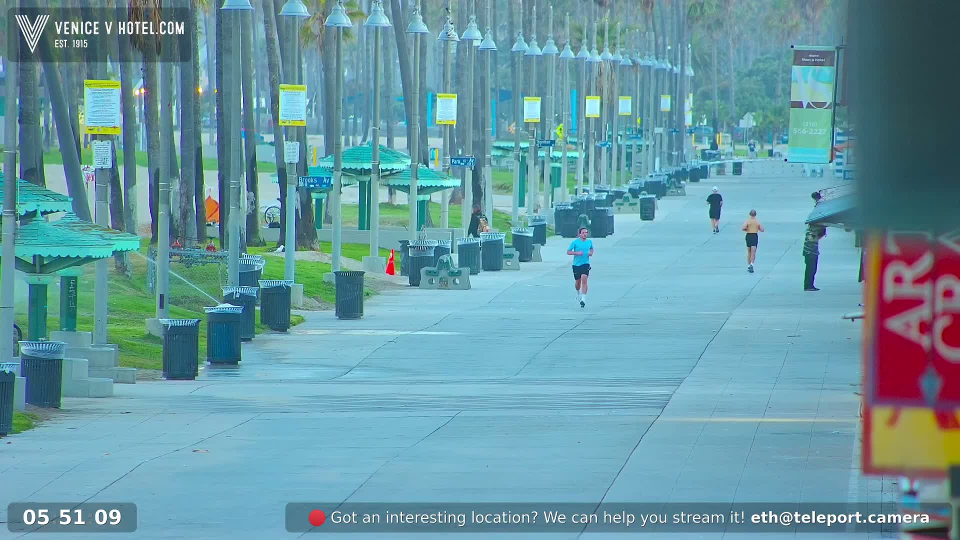 Venice Beach Live Cam - Los Angeles, California, USA