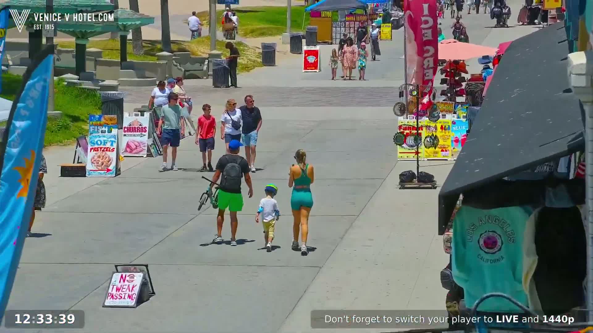 Venice Beach Live Cam - Los Angeles, California, USA