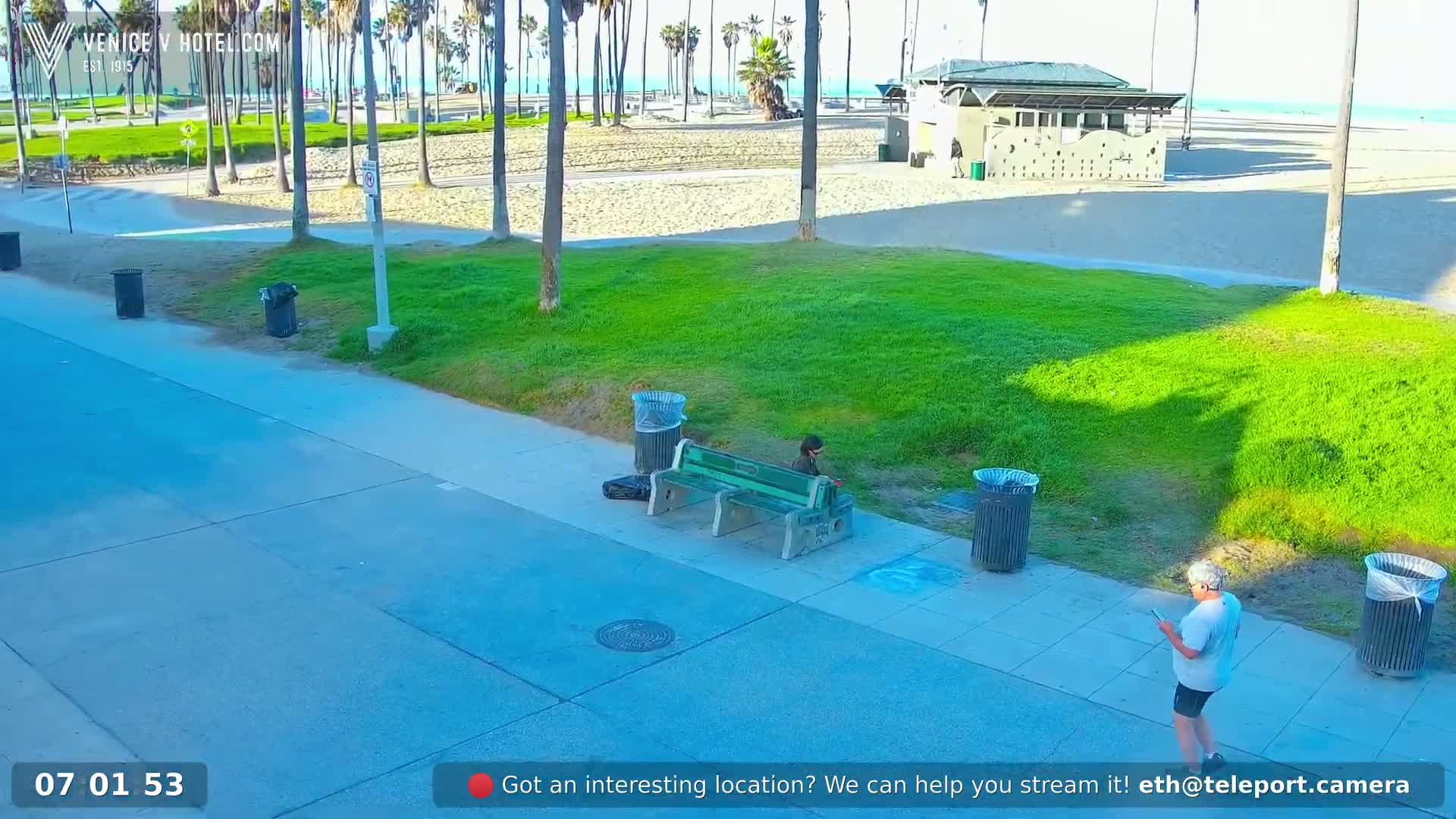 Venice Beach Live Cam - Los Angeles, California, USA