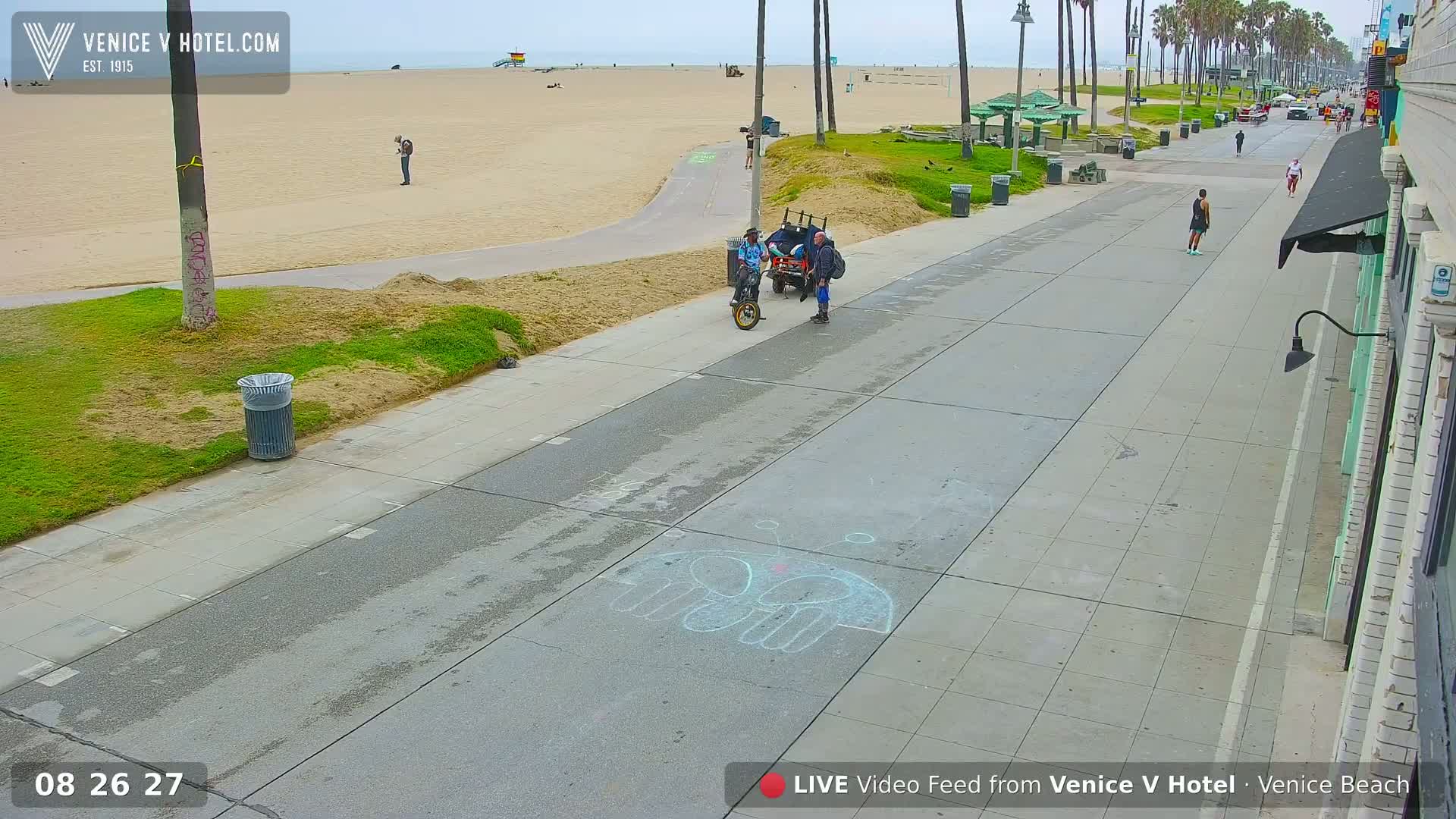 Venice Beach Live Cam - Los Angeles, California, USA