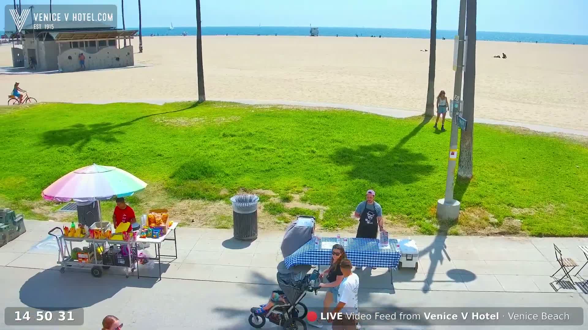 Venice Beach Live Cam - Los Angeles, California, USA