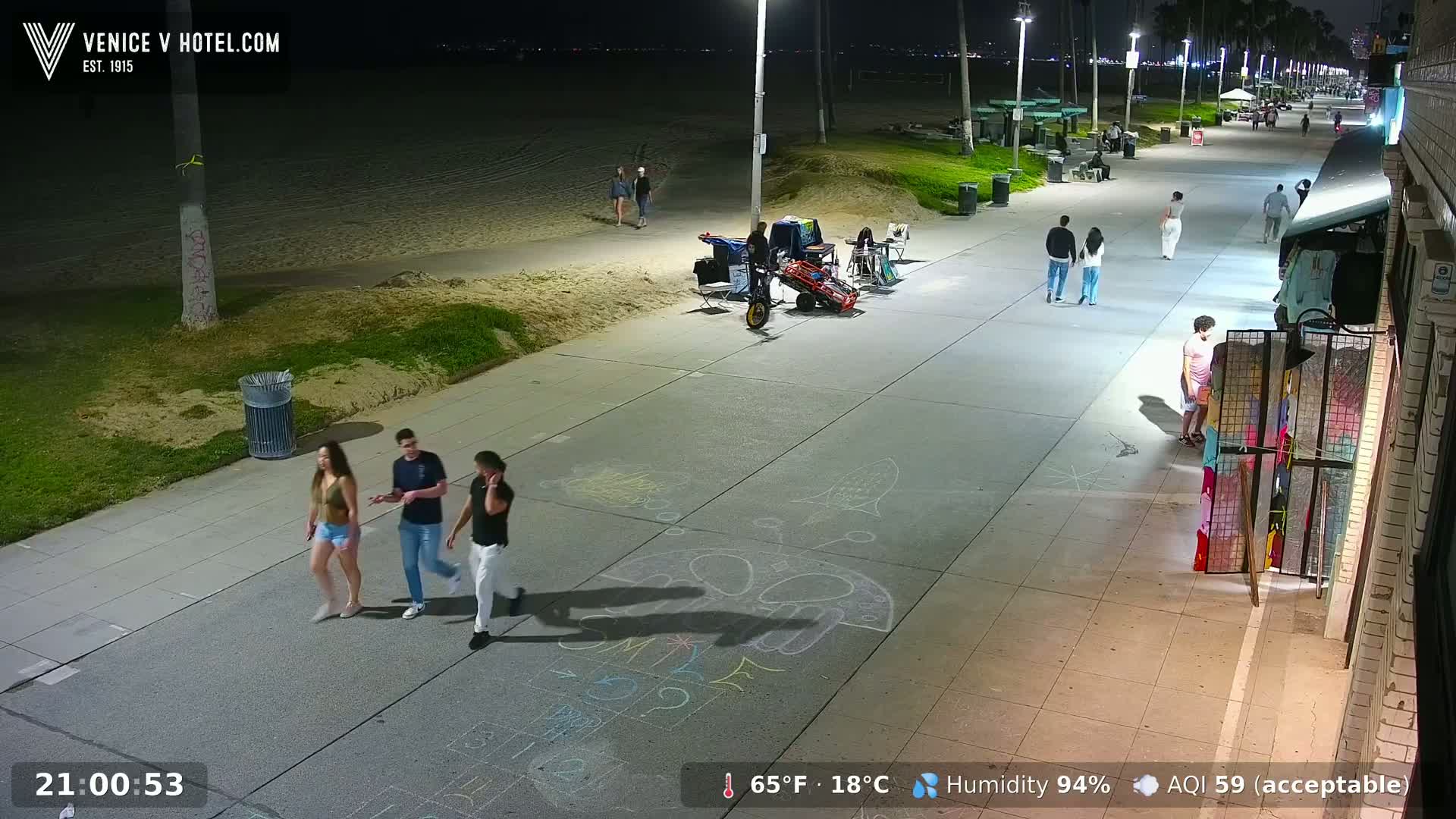 Venice Beach Live Cam - Los Angeles, California, USA