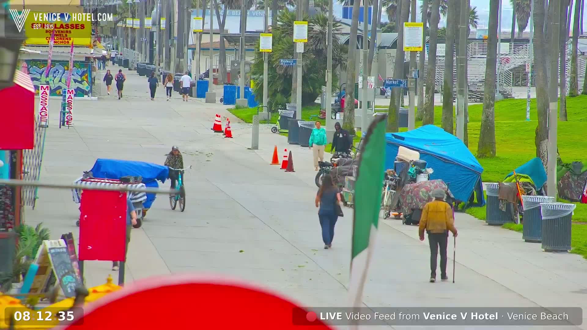 Venice Beach Live Cam - Los Angeles, California, USA