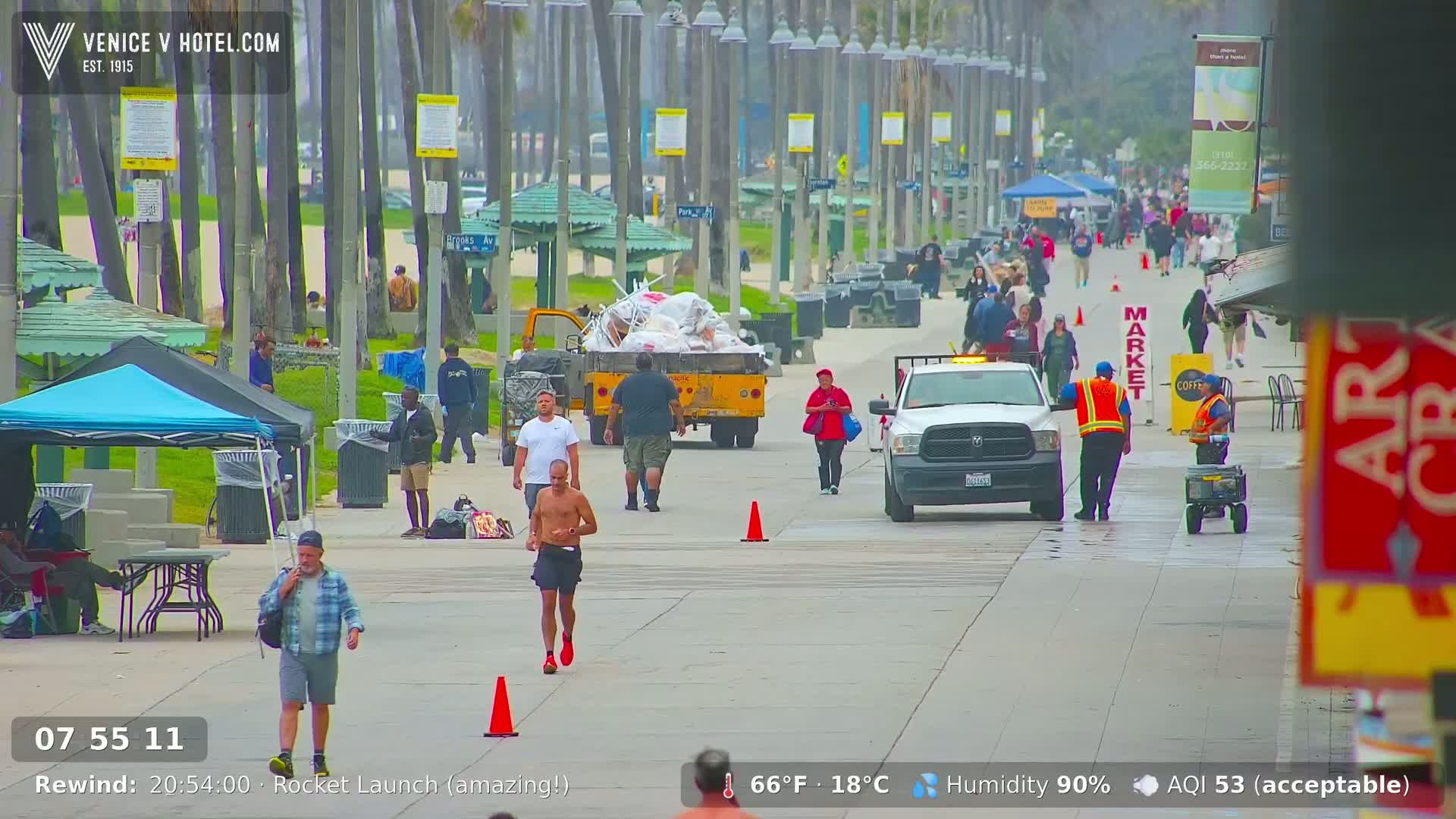 Venice Beach Live Cam - Los Angeles, California, USA