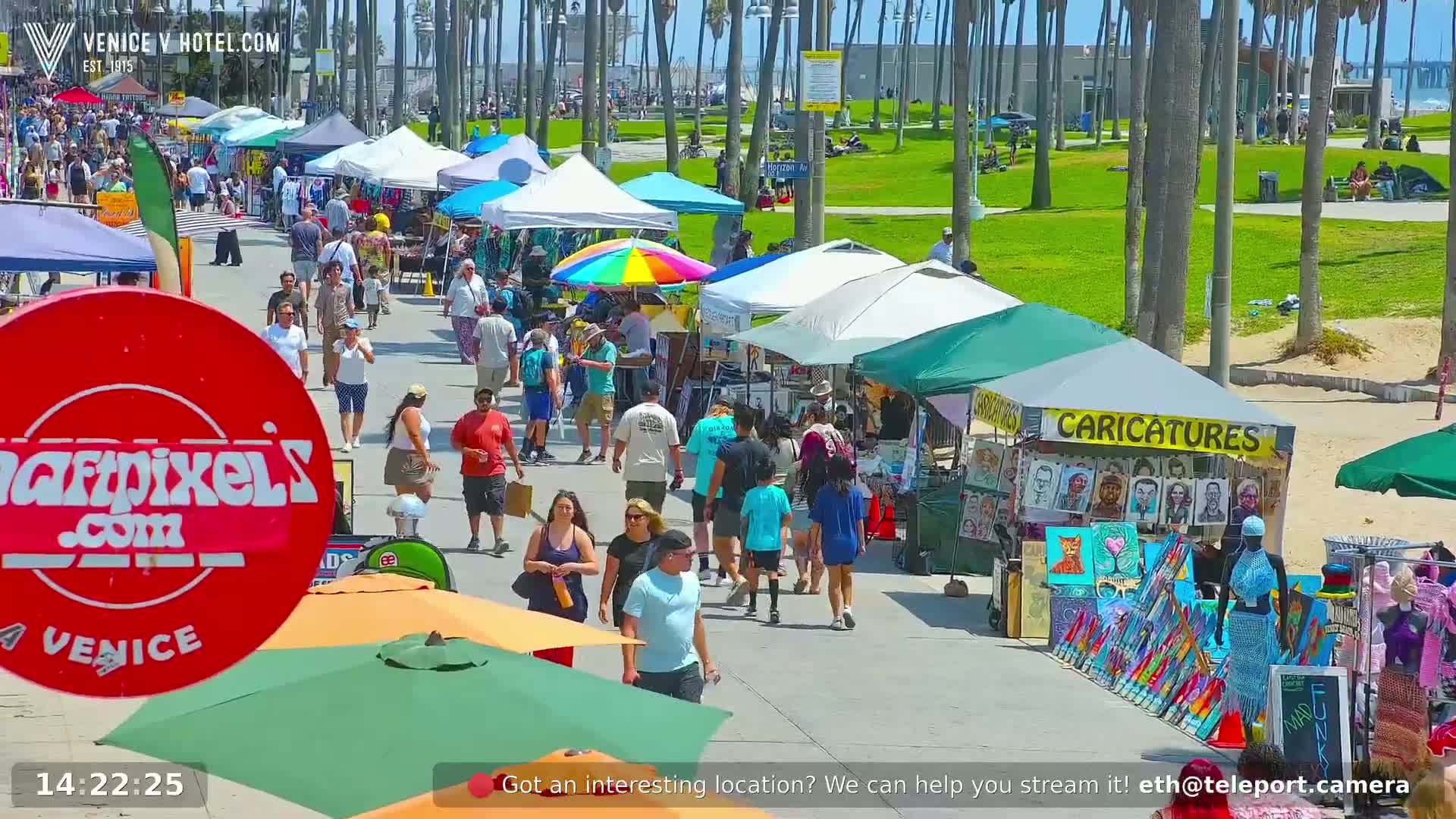 Venice Beach Live Cam - Los Angeles, California, USA