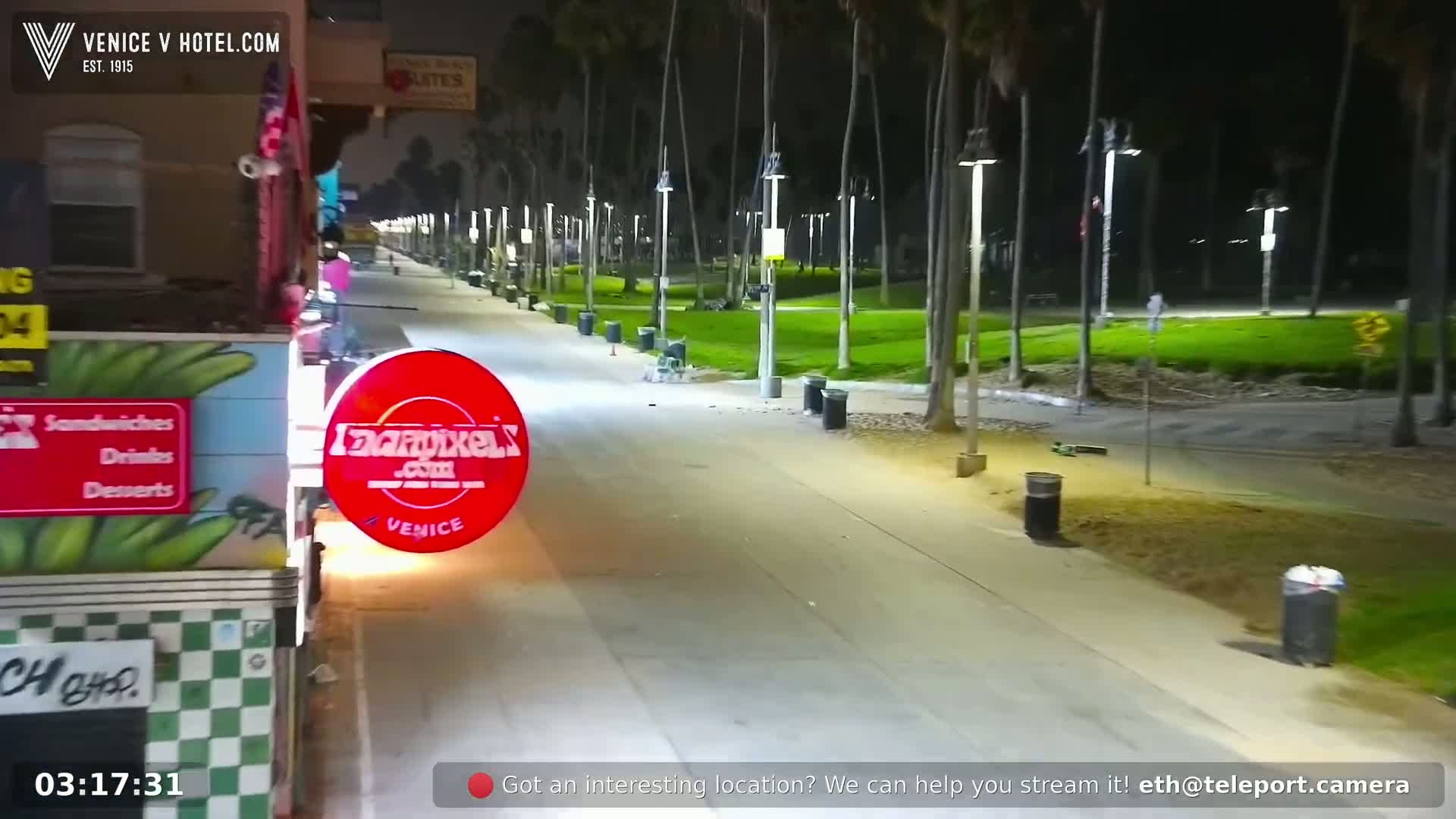 Venice Beach Live Cam - Los Angeles, California, USA