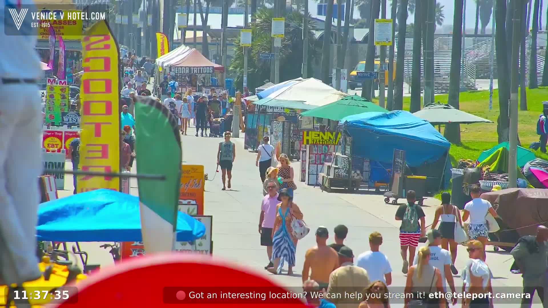 Venice Beach Live Cam - Los Angeles, California, USA