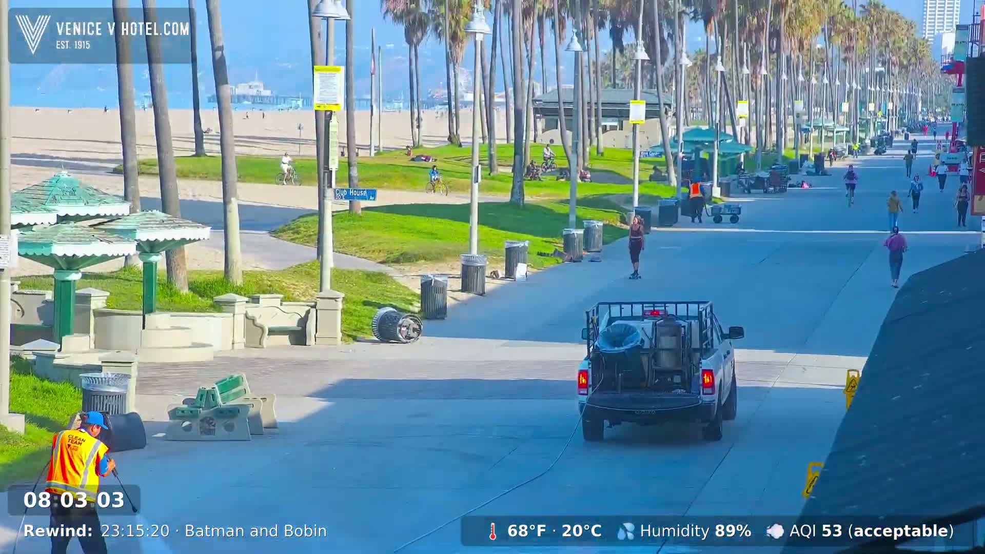 Venice Beach Live Cam - Los Angeles, California, USA