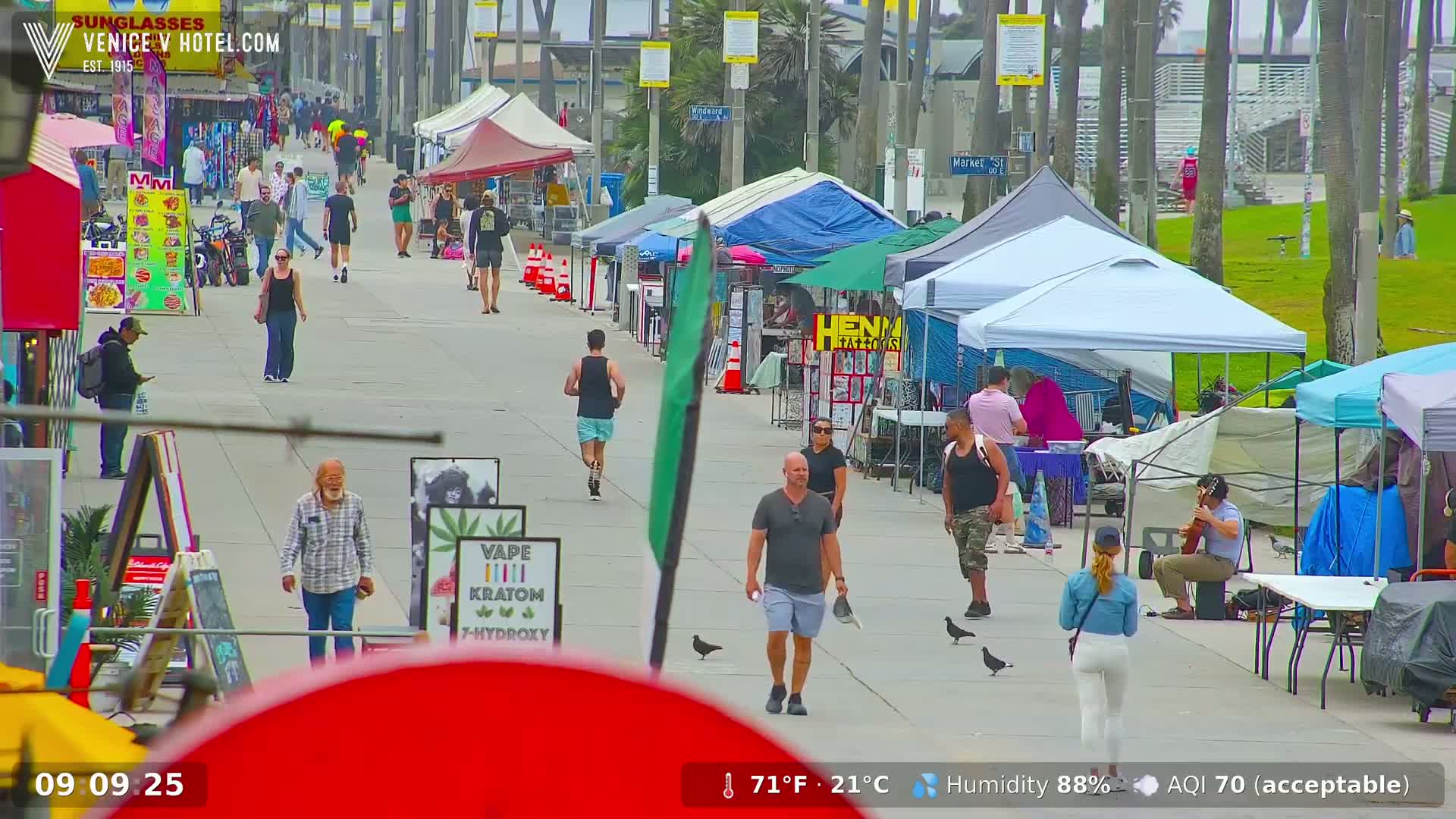 Venice Beach Live Cam - Los Angeles, California, USA