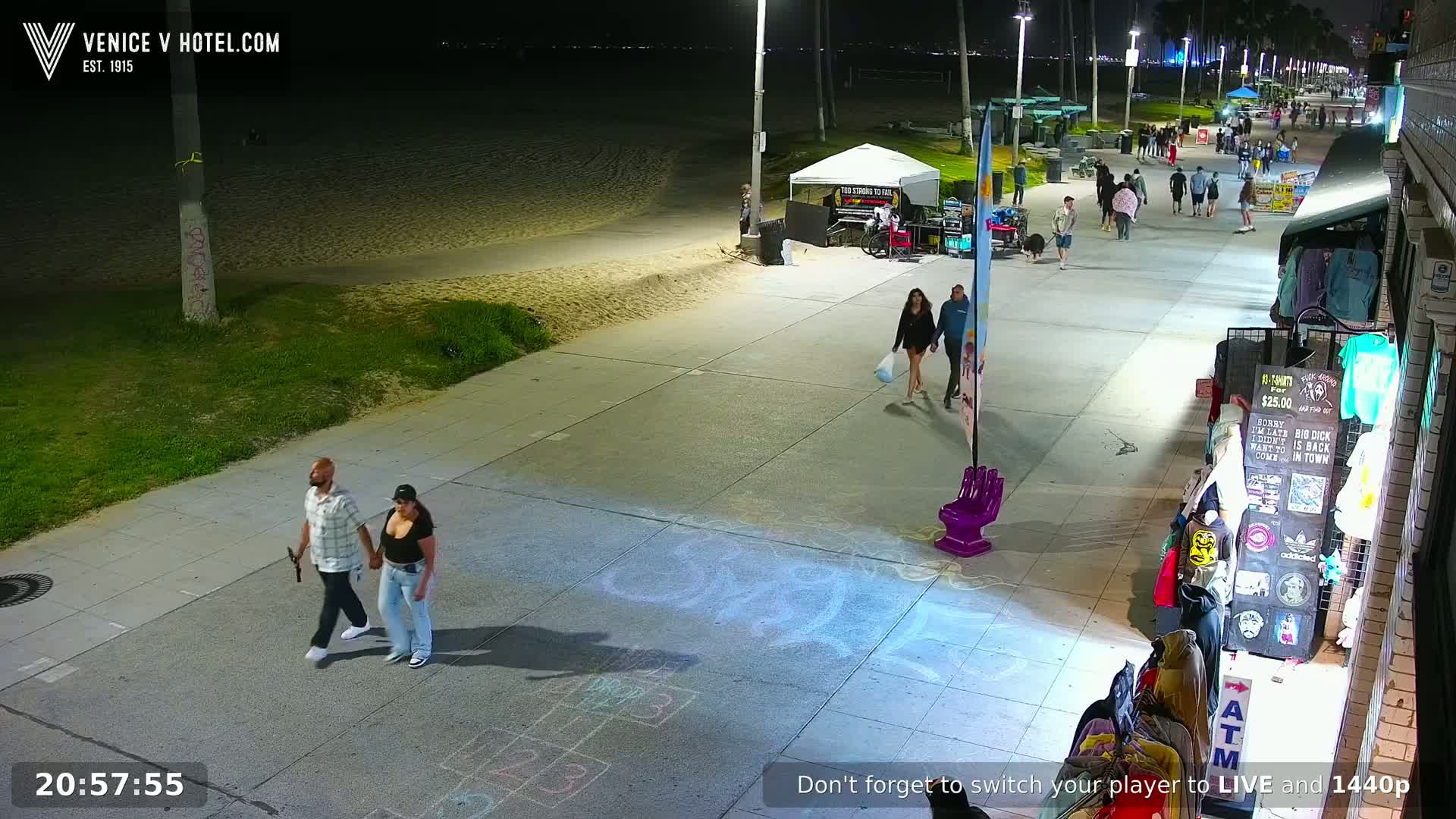 Venice Beach Live Cam - Los Angeles, California, USA